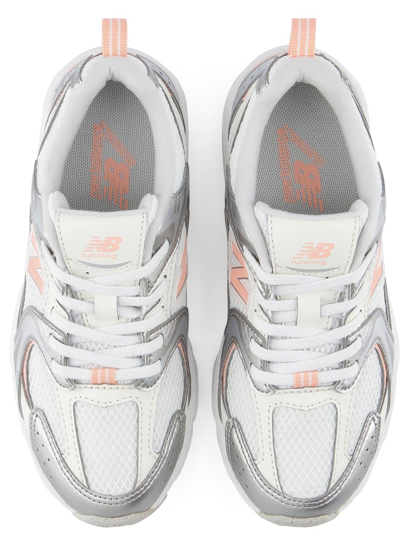Image 4 of 7 of New Balance Kids 530 Mesh Silver Trainers - Silver