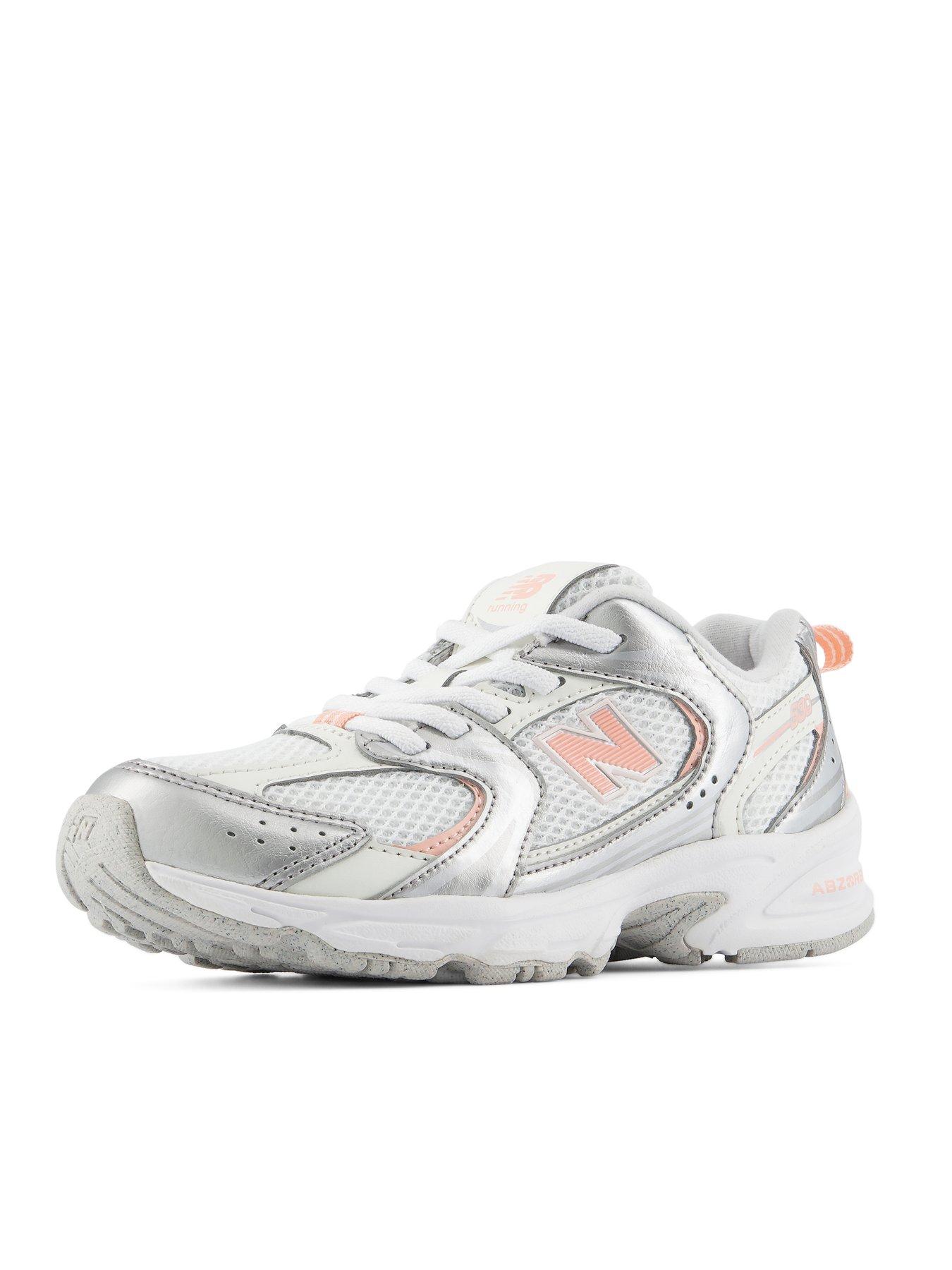 Image 6 of 7 of New Balance Kids 530 Mesh Silver Trainers - Silver