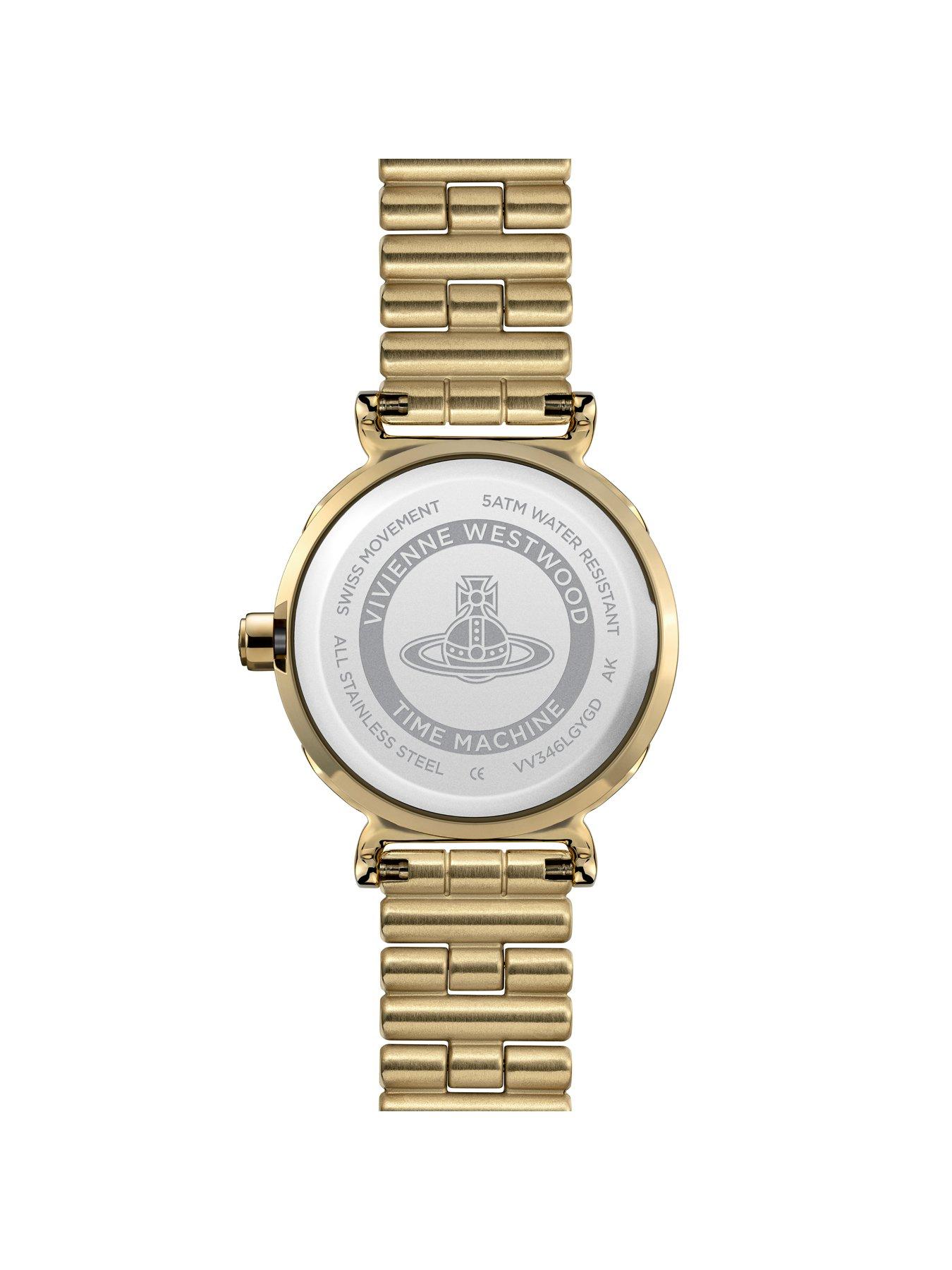 Image 6 of 7 of Vivienne Westwood The Chelsea Ladies Quartz Watch with Cream Dial &amp; Gold Stainless Steel Case and Bracelet