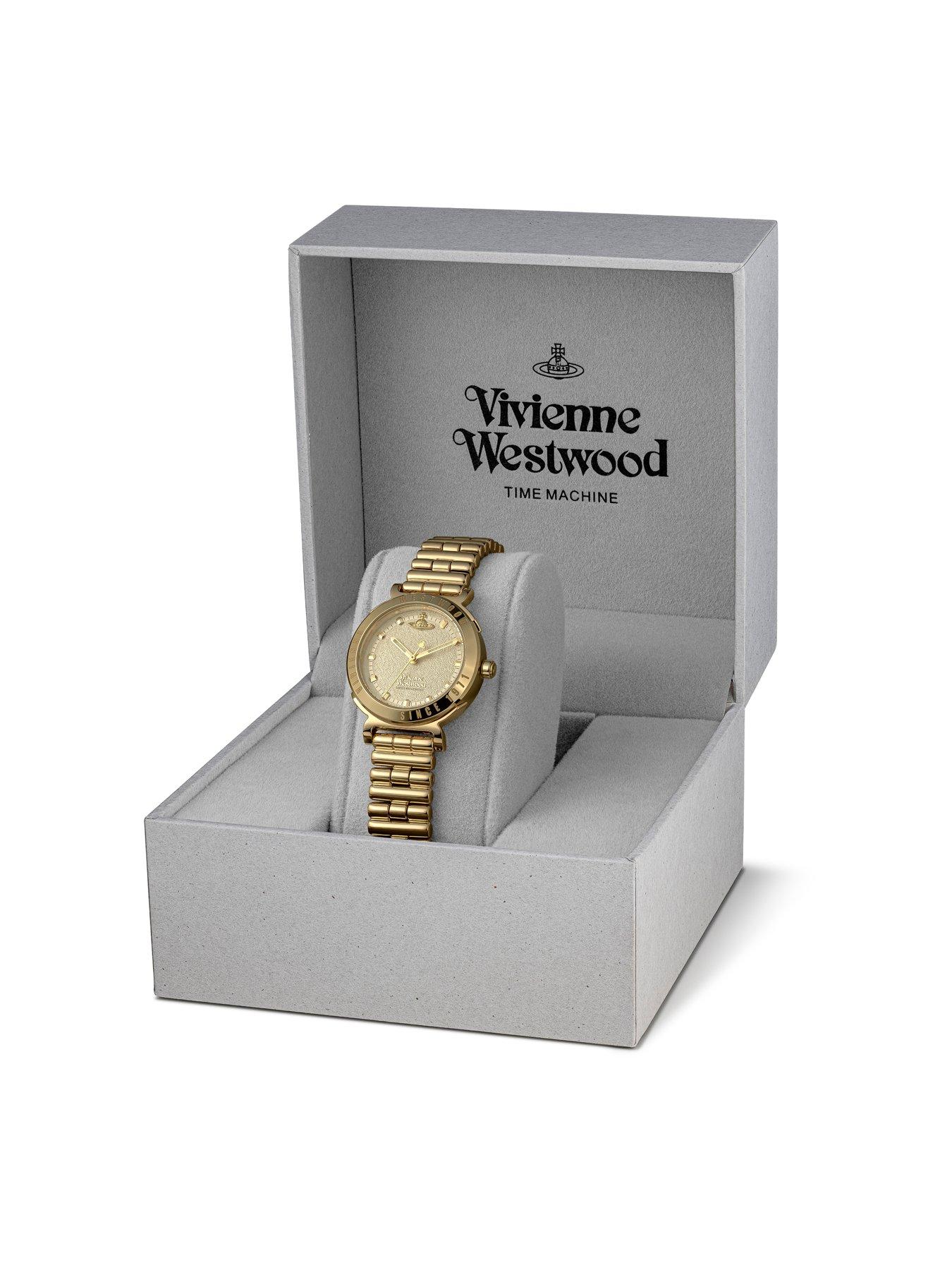 Image 7 of 7 of Vivienne Westwood The Chelsea Ladies Quartz Watch with Cream Dial &amp; Gold Stainless Steel Case and Bracelet