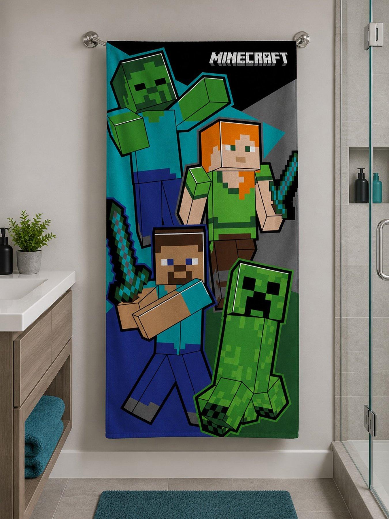 Minecraft Minecraft Players Towel 70x140cm, 100% Cotton 320gsm