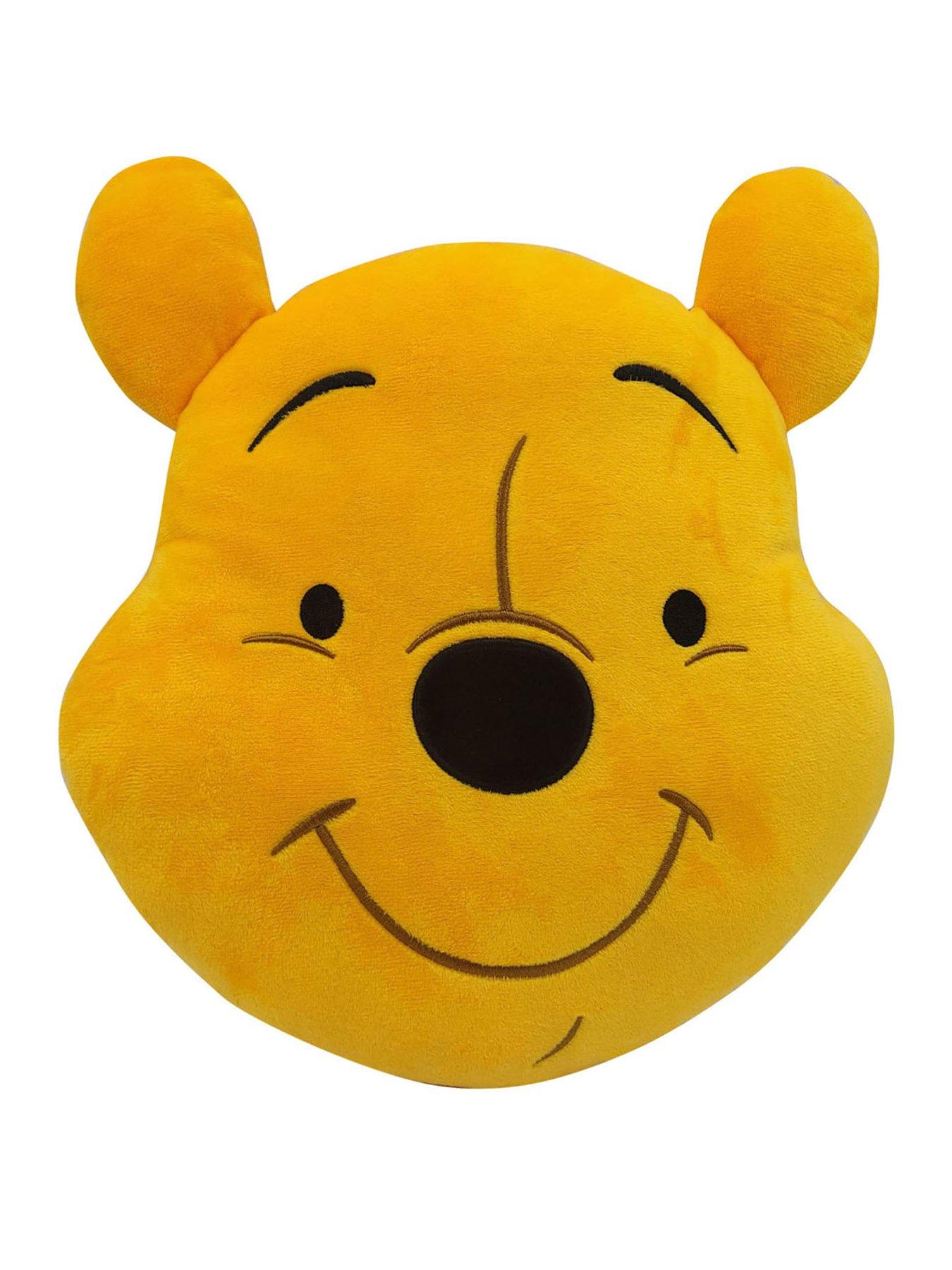 Disney Winnie The Pooh Head Shaped Cushion 36x30cm 100% Polyester