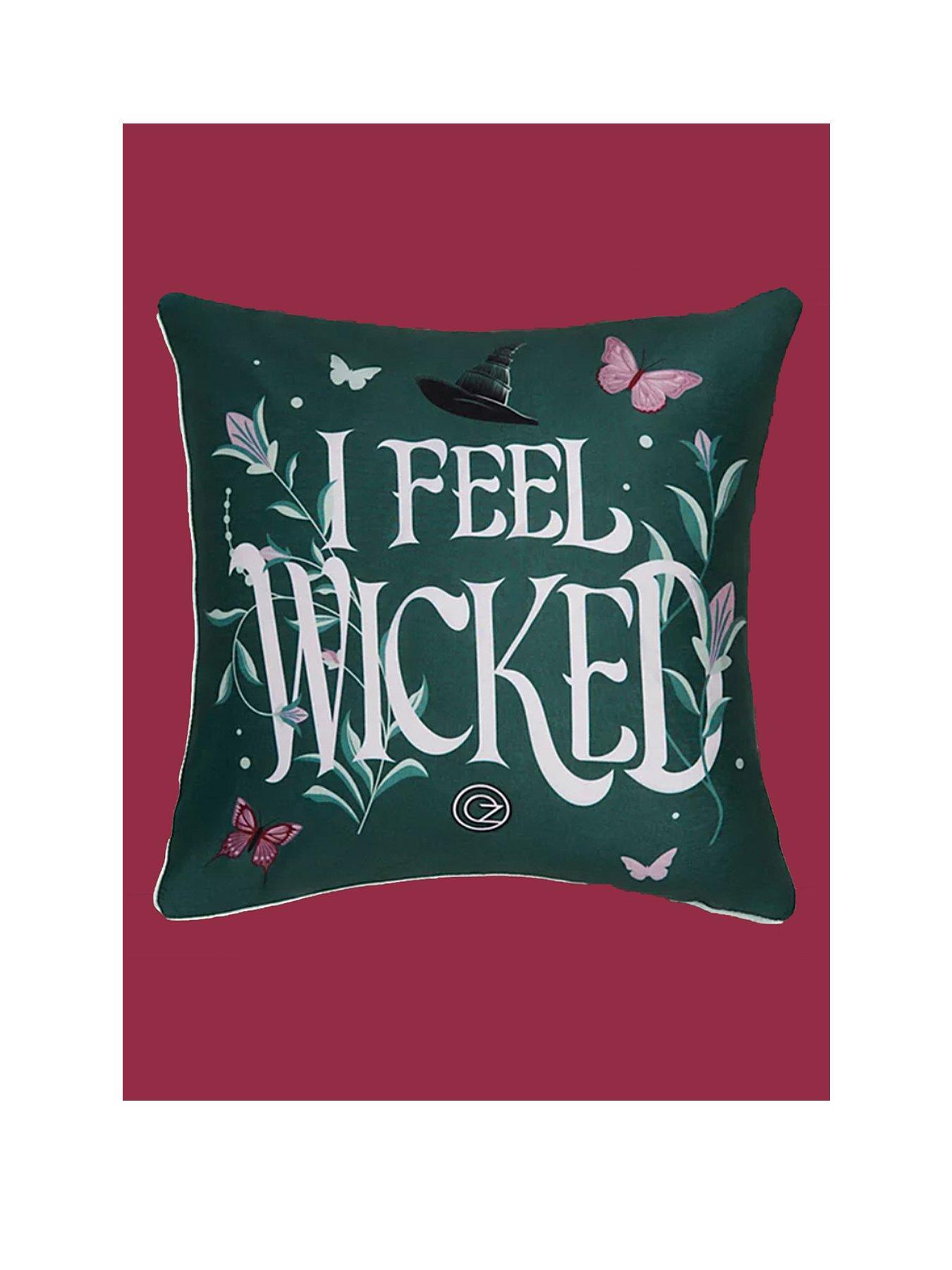 Wicked Wicked I Feel Wicked Cushion 45x45cm 100% Cotton