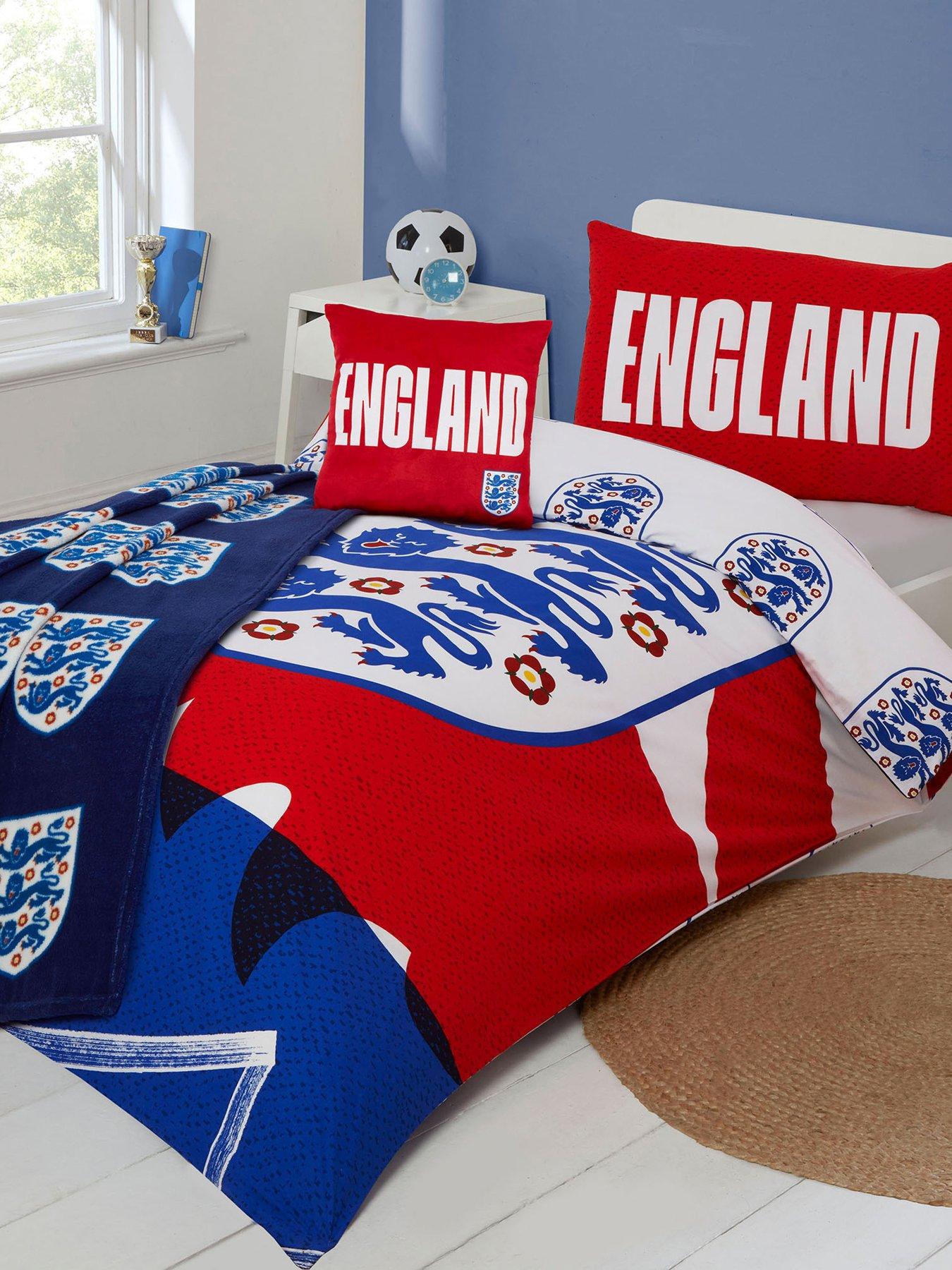England England Be Bold 35X35Cm Square Cushion Velboa