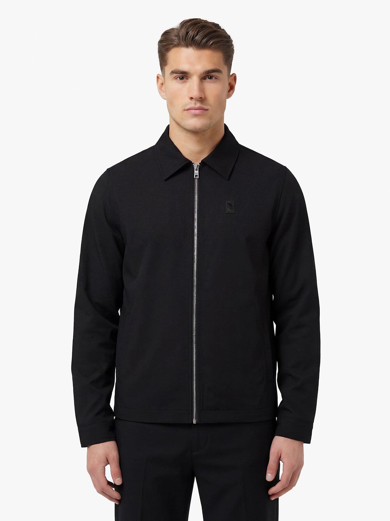 Image 1 of 6 of Luke 1977 Luke 1977 Osaka Smart Zip Jacket - Black