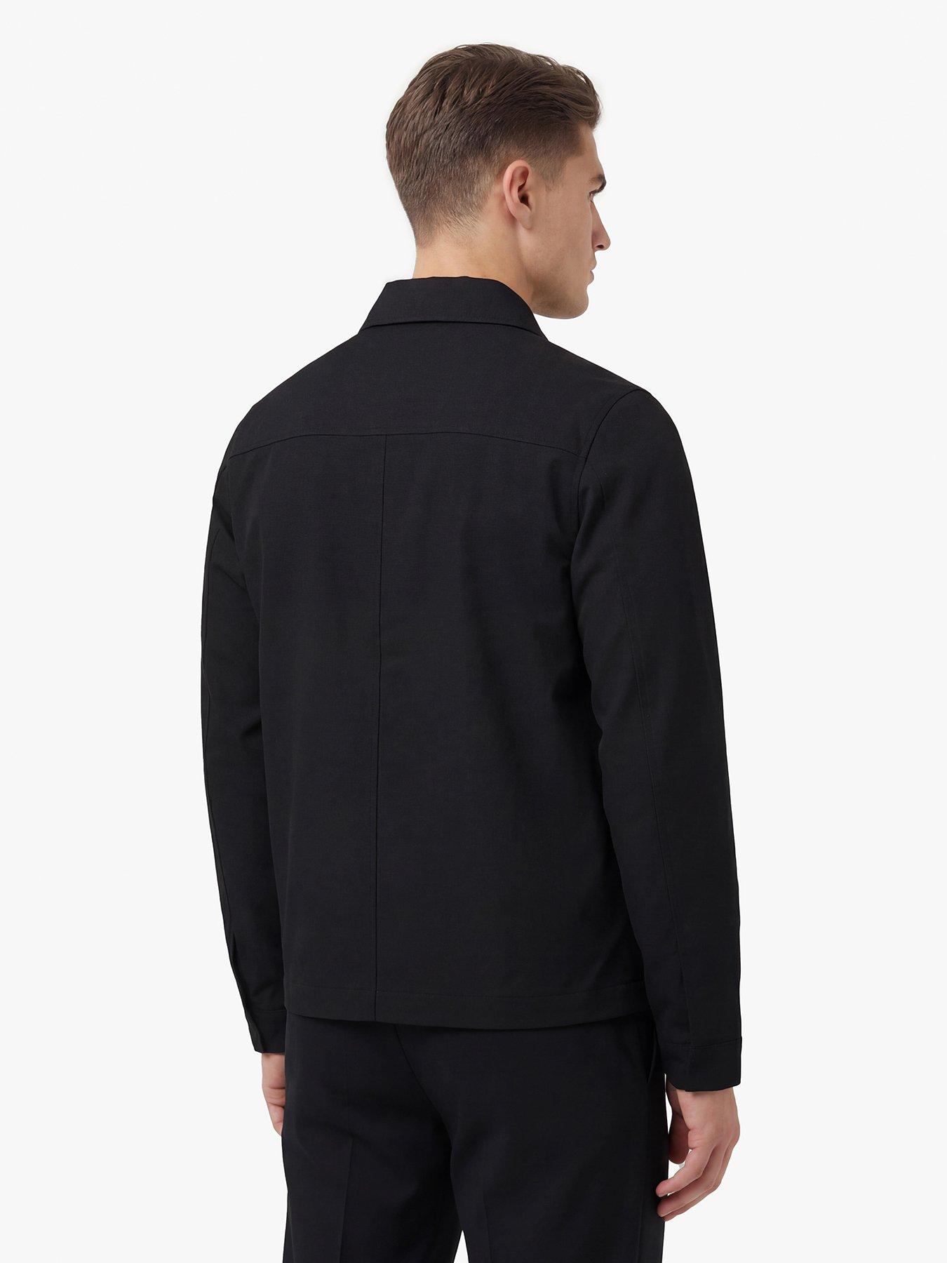 Image 2 of 6 of Luke 1977 Luke 1977 Osaka Smart Zip Jacket - Black