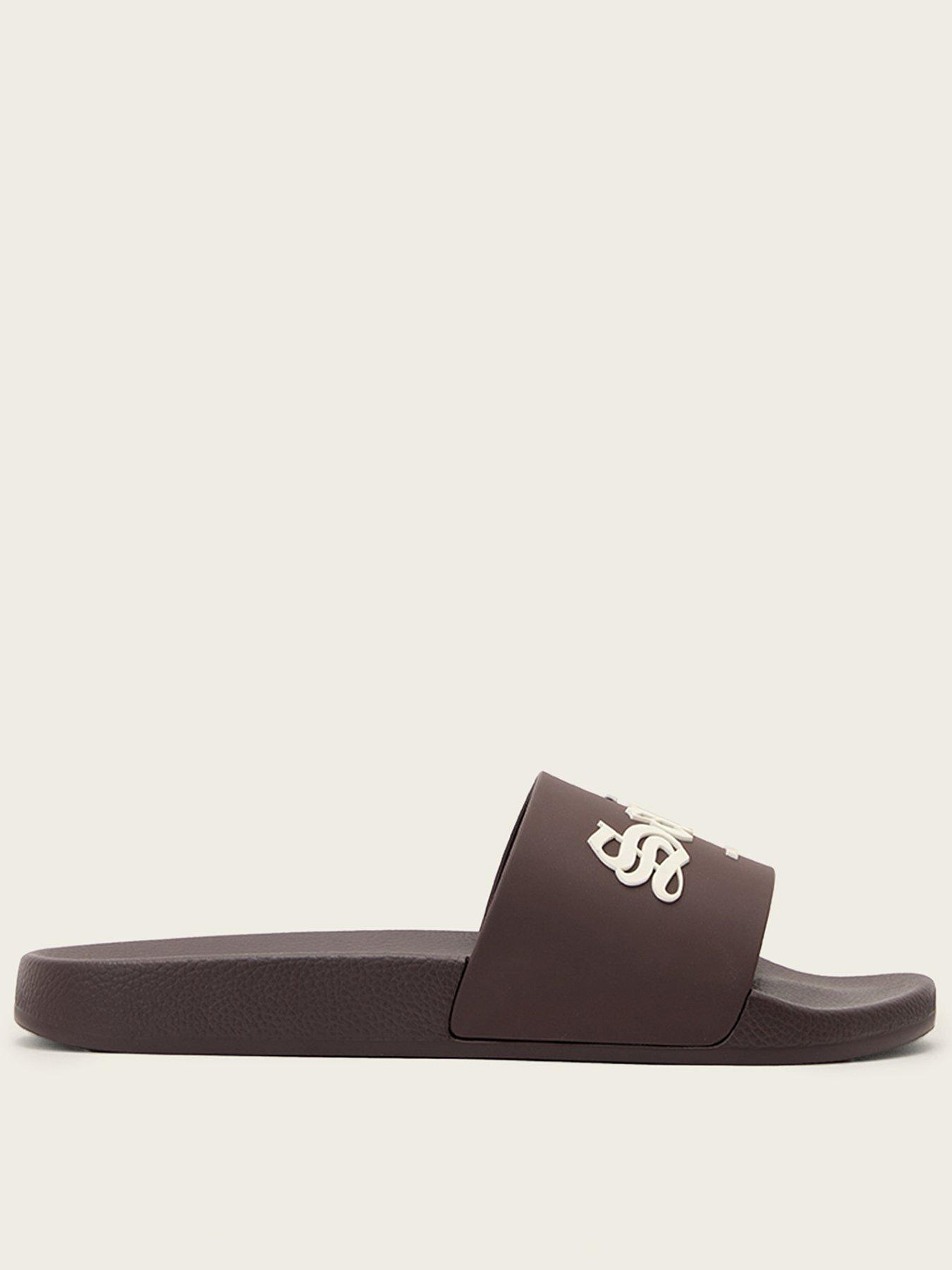 AllSaints Saint Sliders - Brown