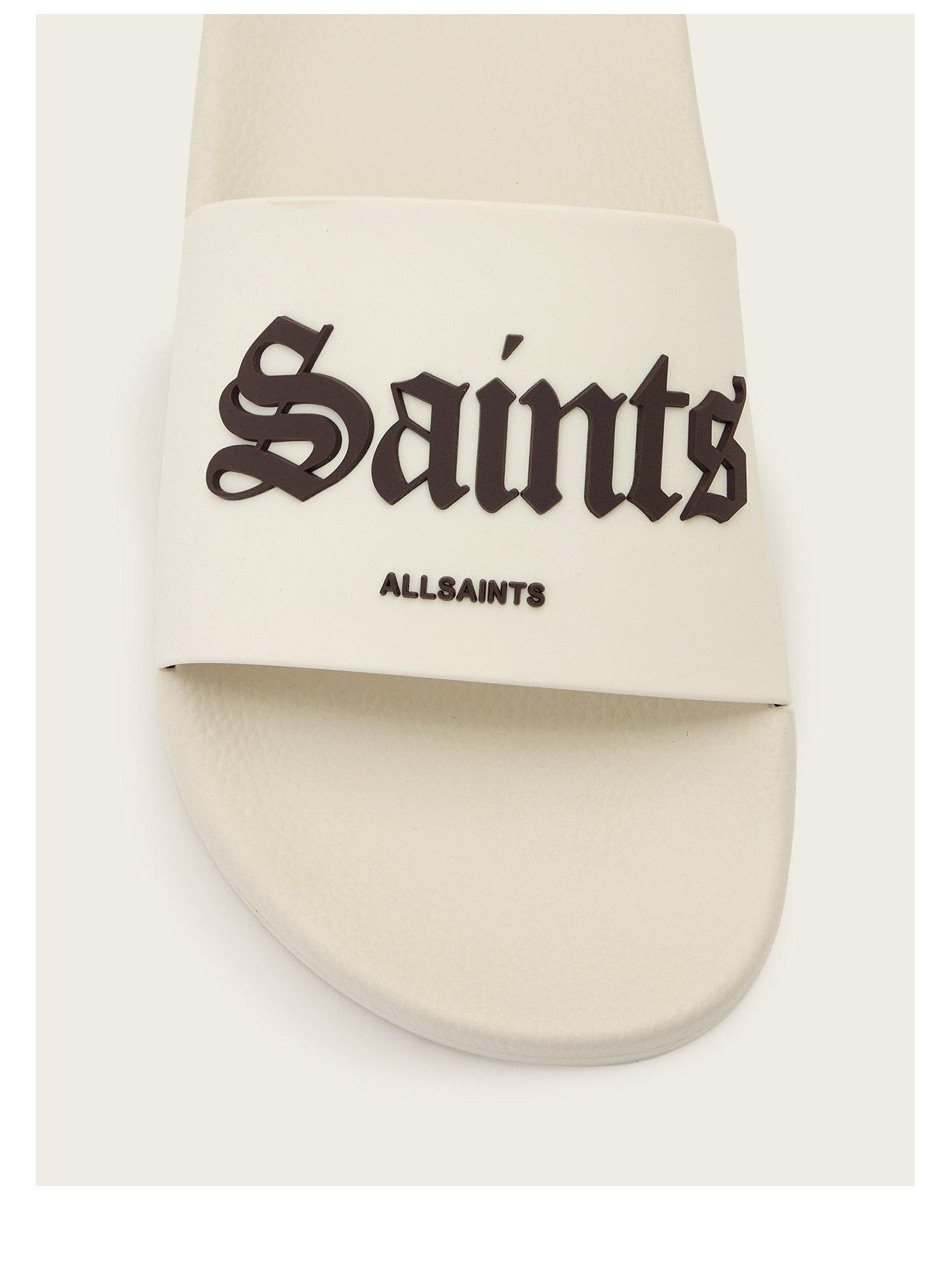 Image 3 of 5 of AllSaints Saint Slider - White