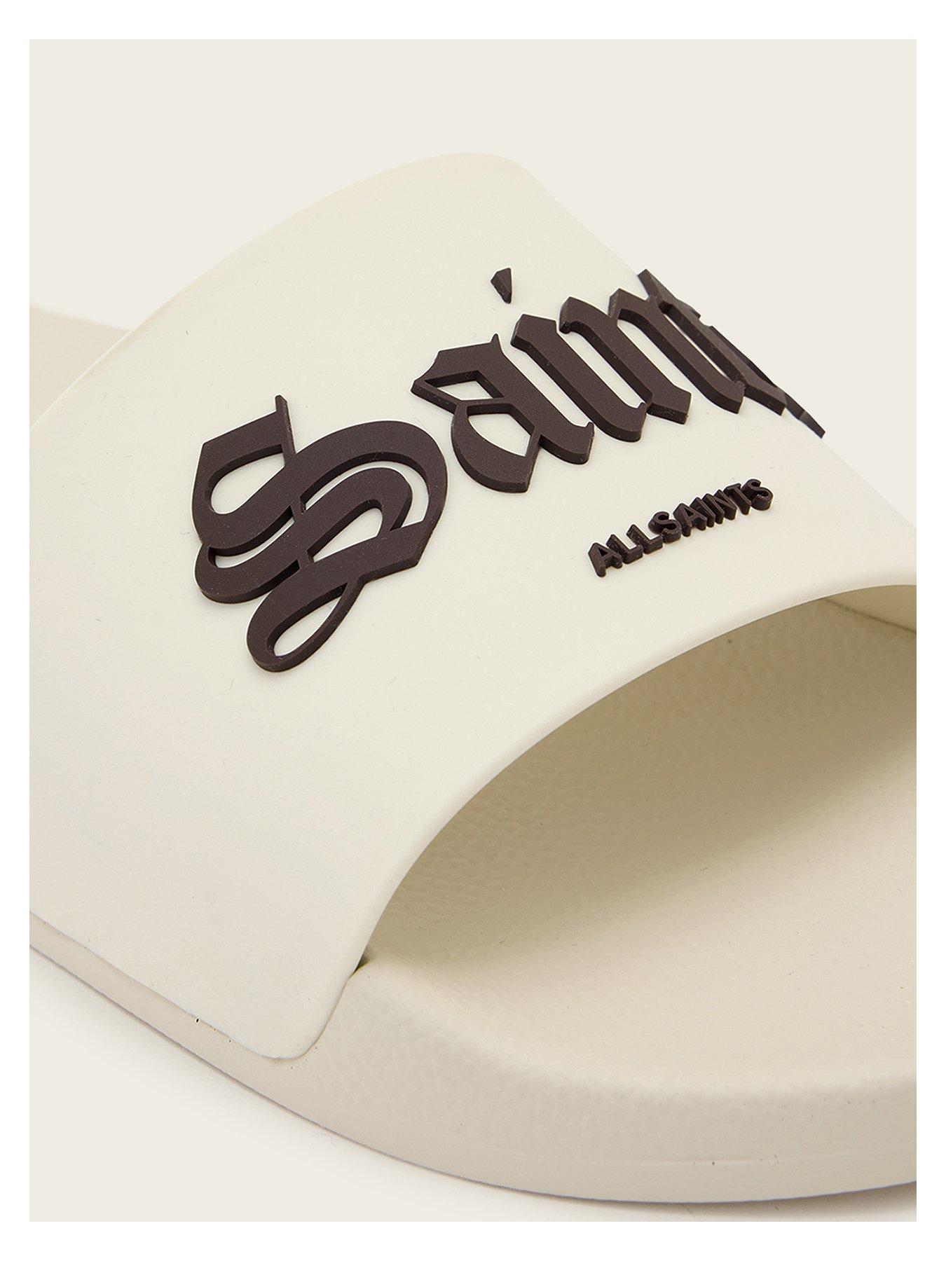Image 4 of 5 of AllSaints Saint Slider - White