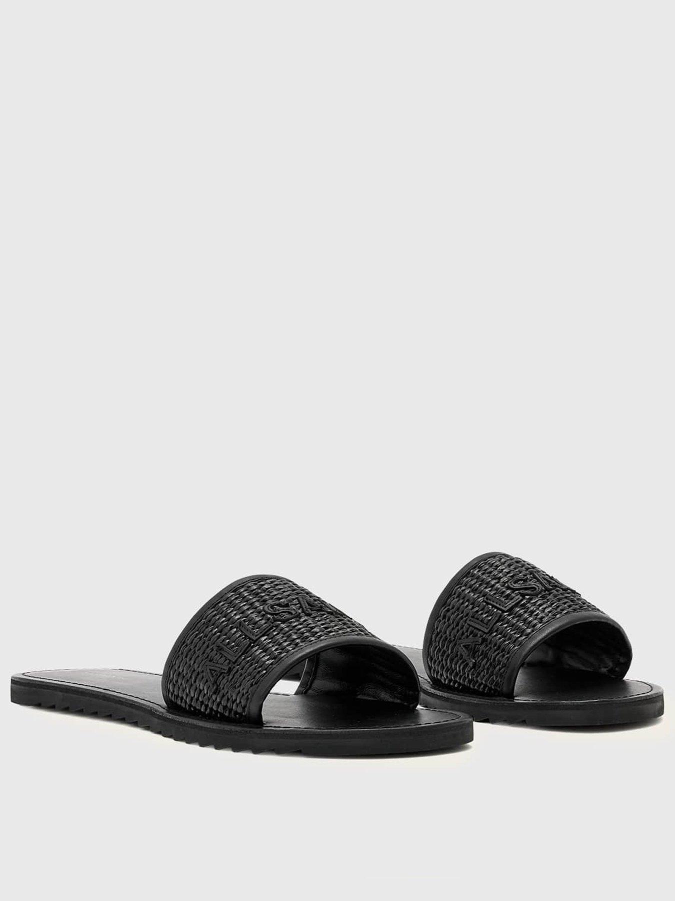 AllSaints Hoxton Sliders - Black