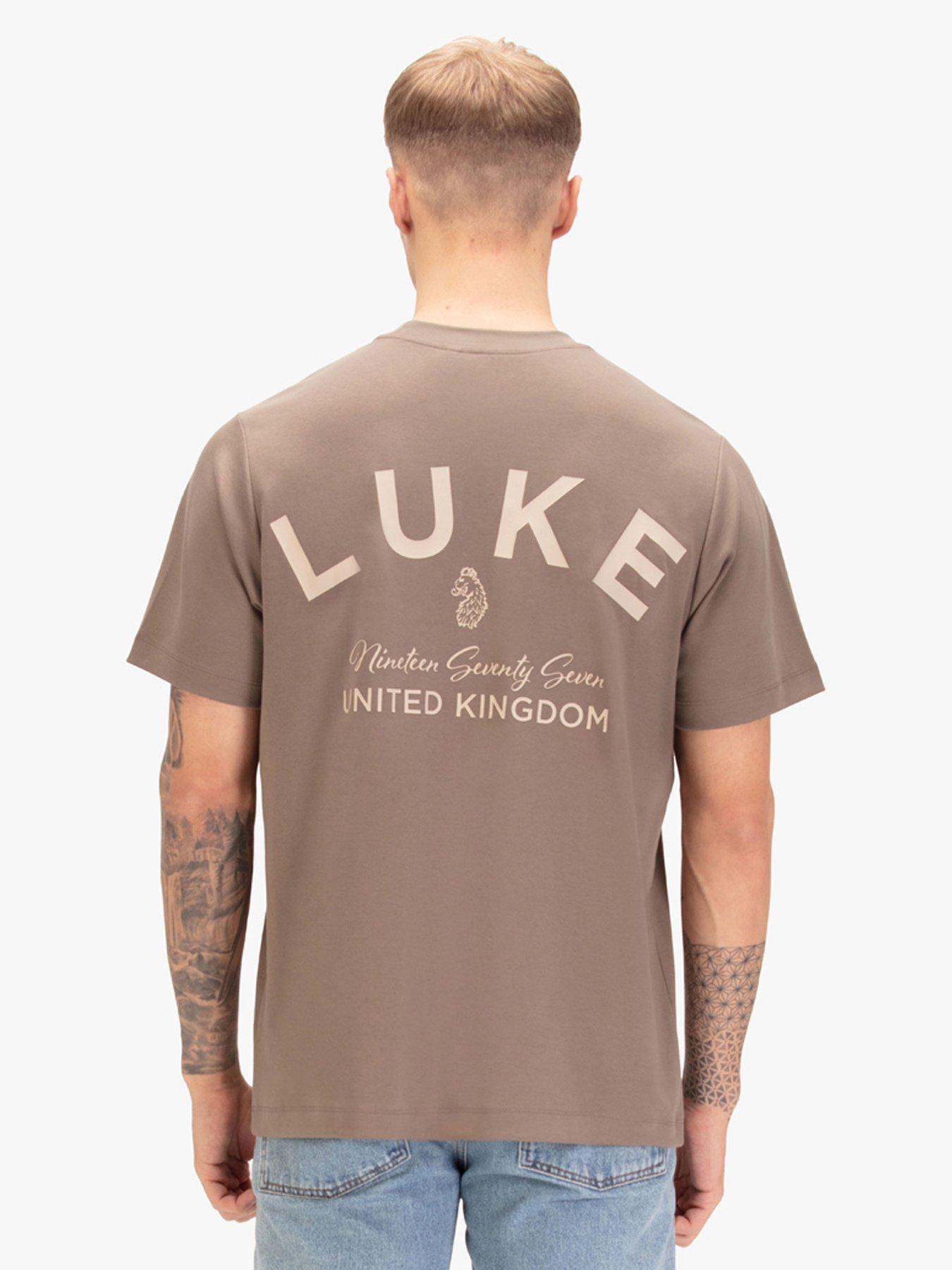 Luke 1977 Drayton Relaxed Fit T-shirt - Khaki