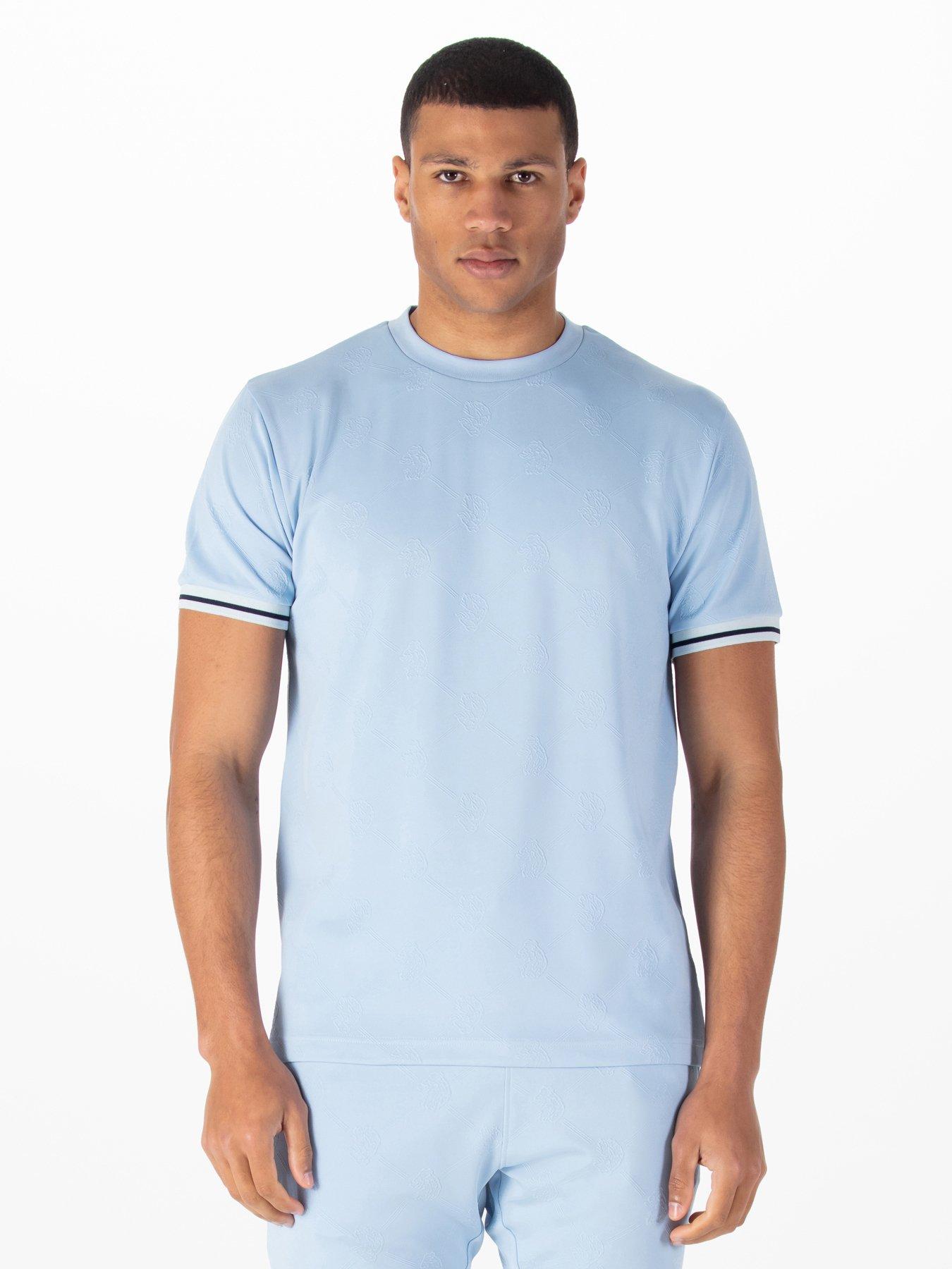 Luke 1977 Arriba Textured T-shirt - Light Blue