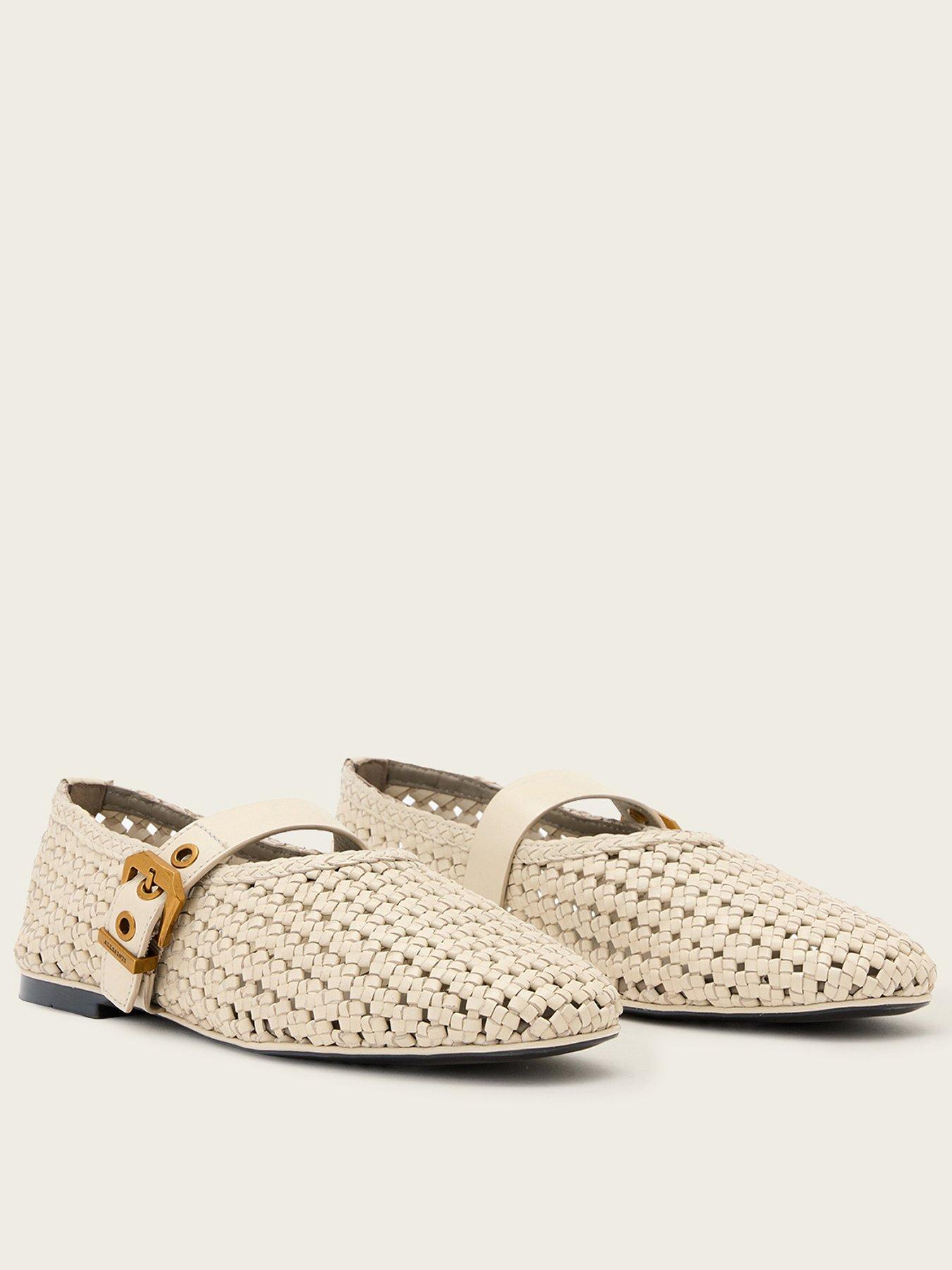 AllSaints Sabine Woven Flat - White