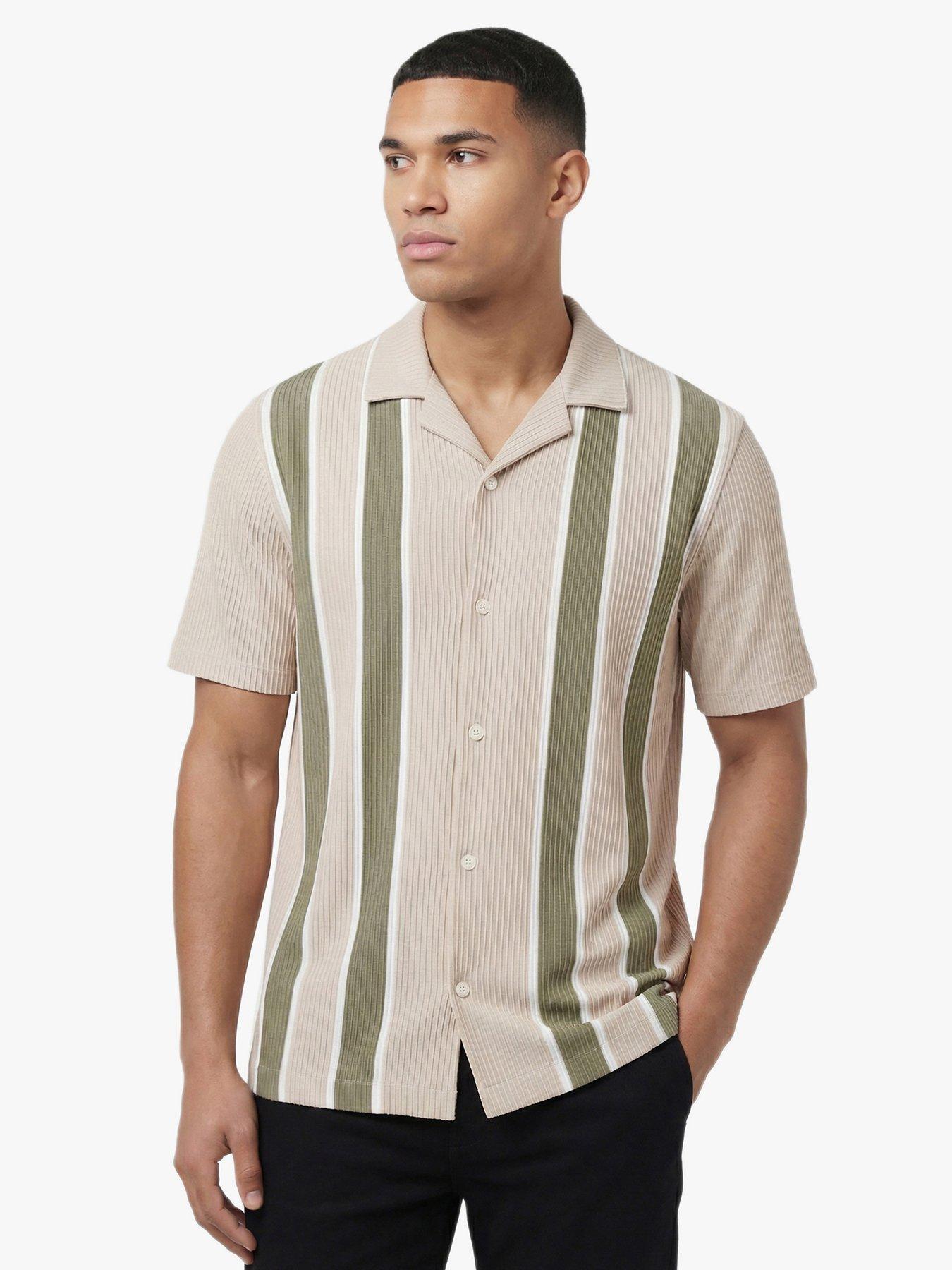 Luke 1977 Gwithian Short Sleeve Shirt - Beige