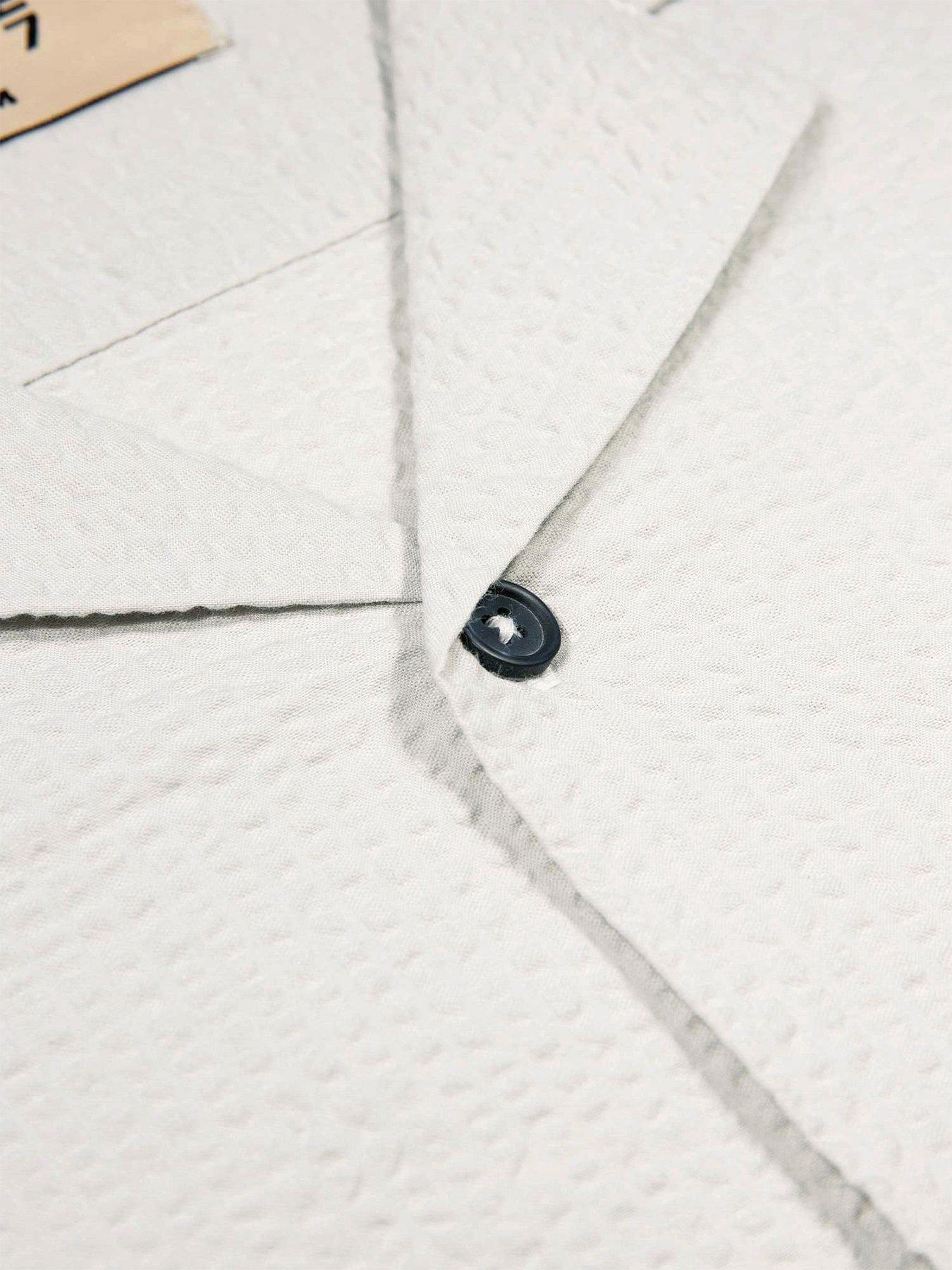 Image 6 of 6 of Luke 1977 Luke 1977 Millook Short Sleeve Shirt - Grey