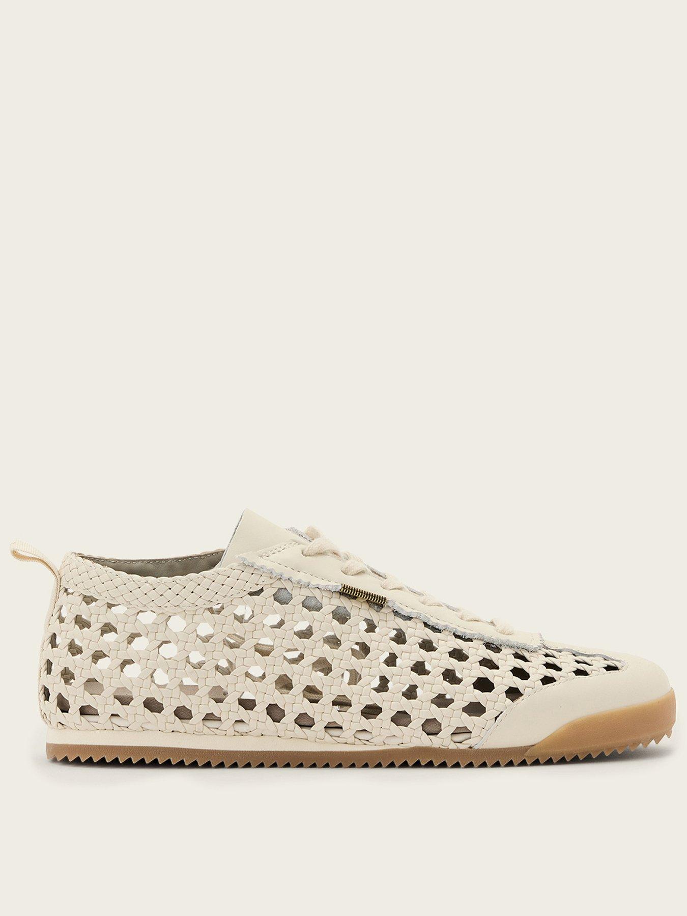 AllSaints Kenny Woven Runner - White