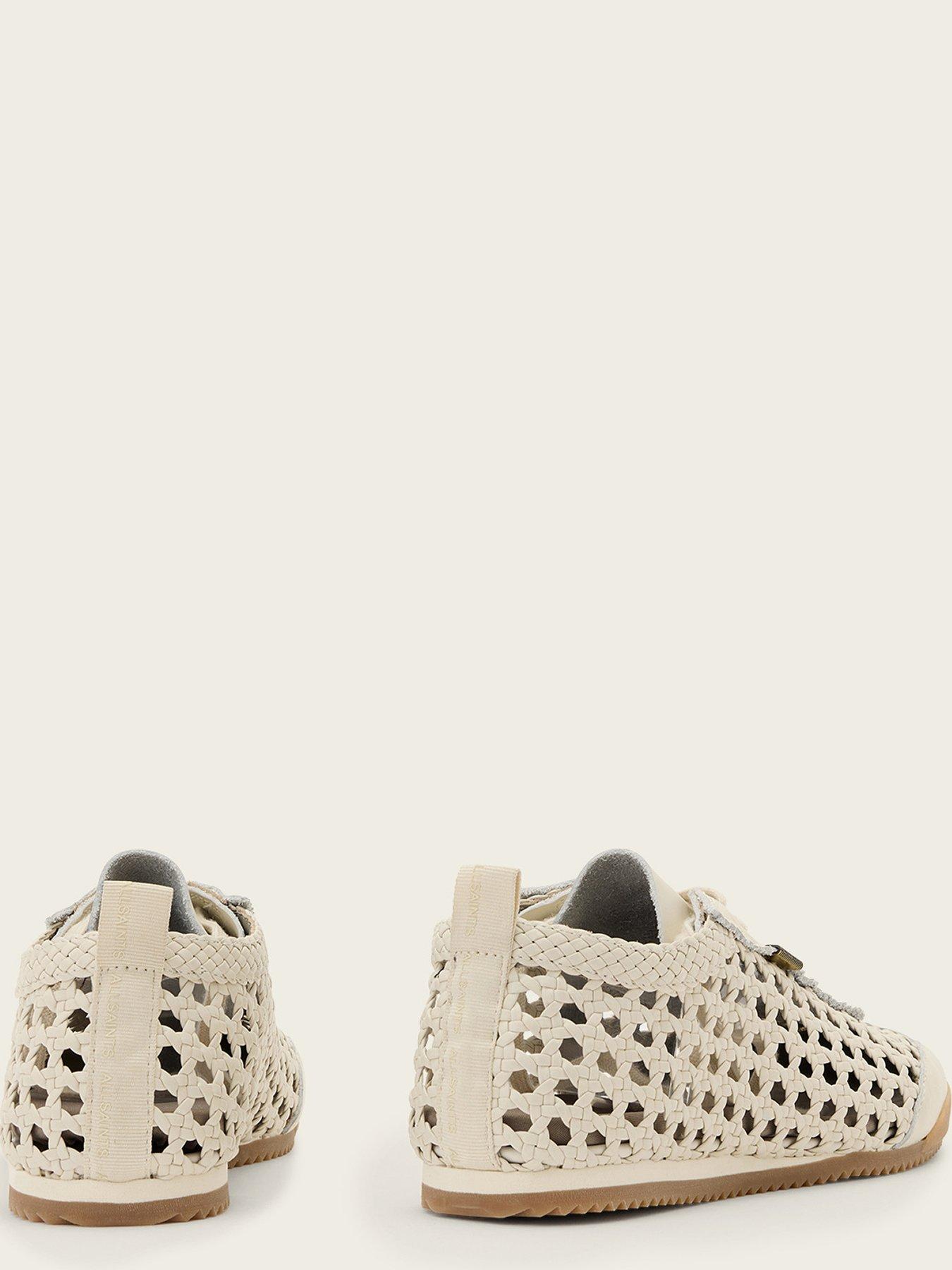 Image 5 of 5 of AllSaints Kenny Woven Runner - White