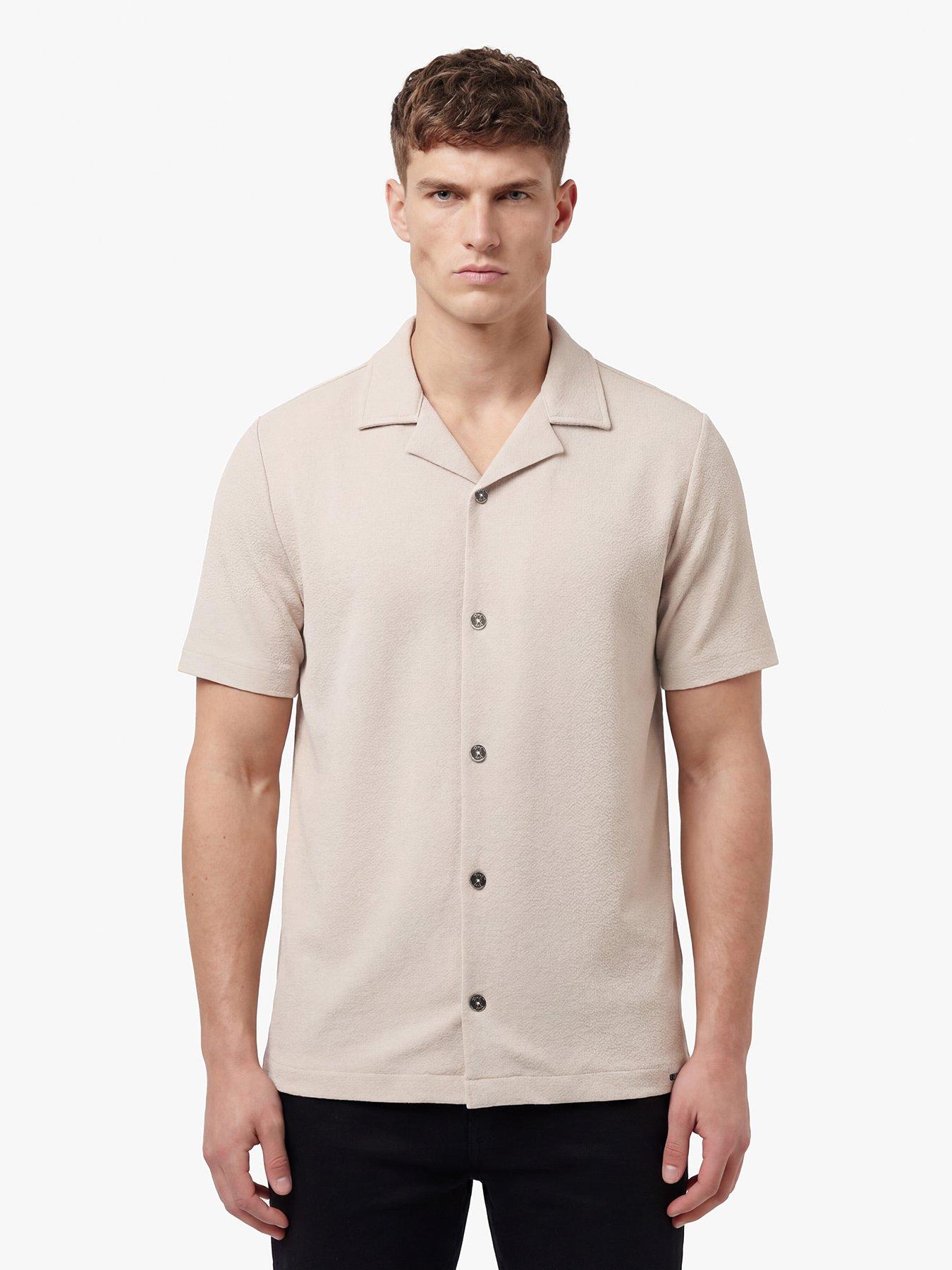 Luke 1977 Kawa Beach Crinkle Shirt - Brown
