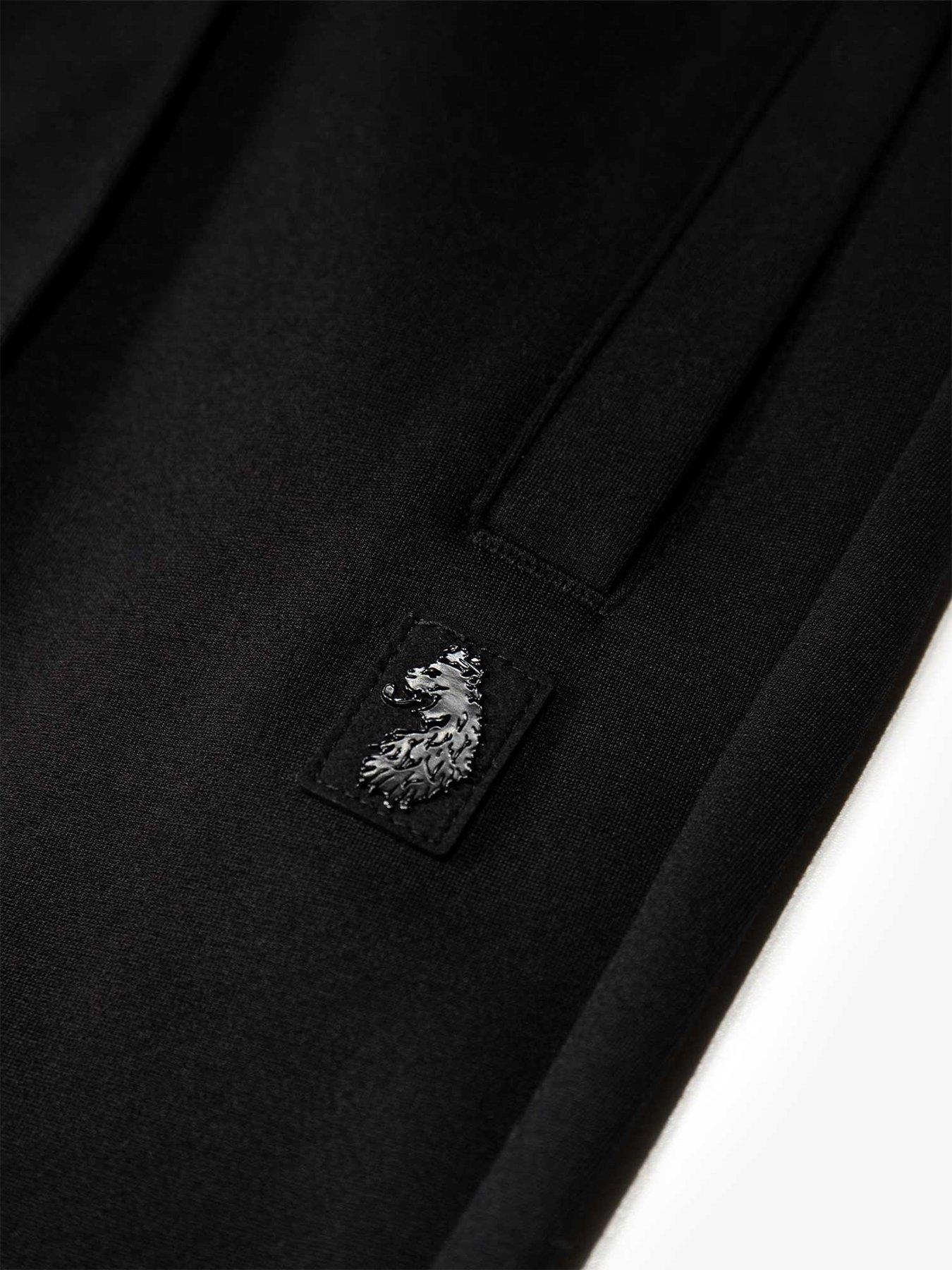 Image 7 of 7 of Luke 1977 Luke 1977 Roberia Pleat Front Trousers - Black