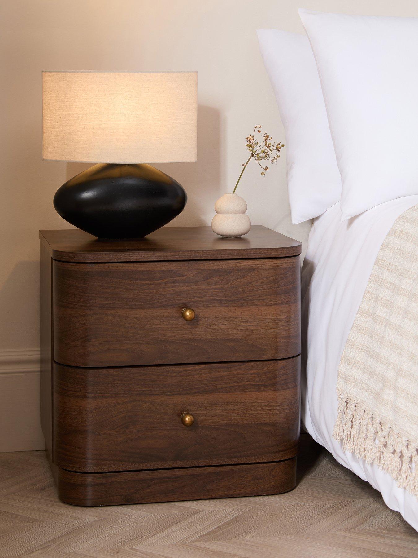 Michelle Keegan Home Betsy 2 Drawer Bedside - FSC® Certified
