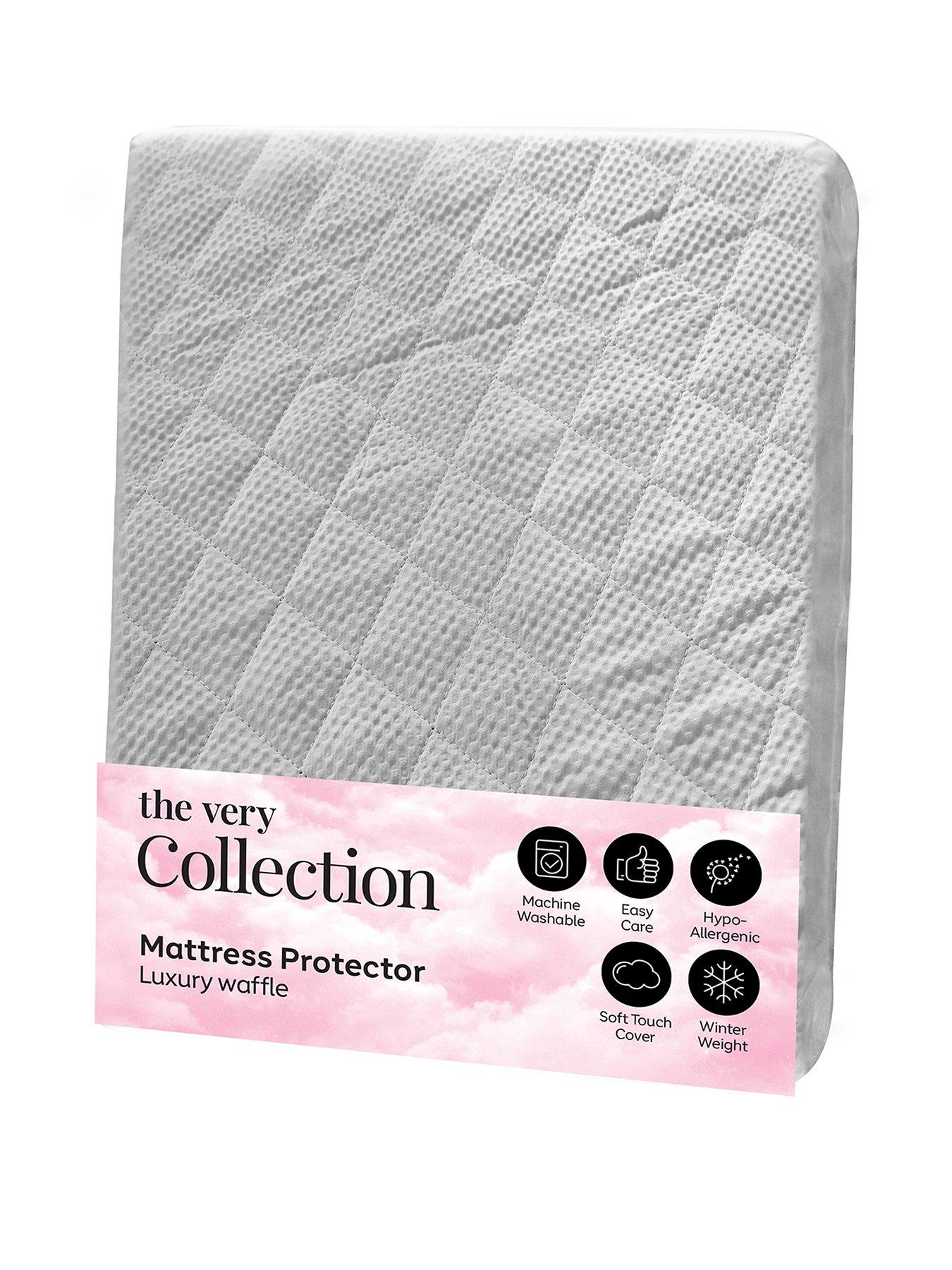 Image 2 of 5 of The Very Collection Luxury Waffle Mattress Protector