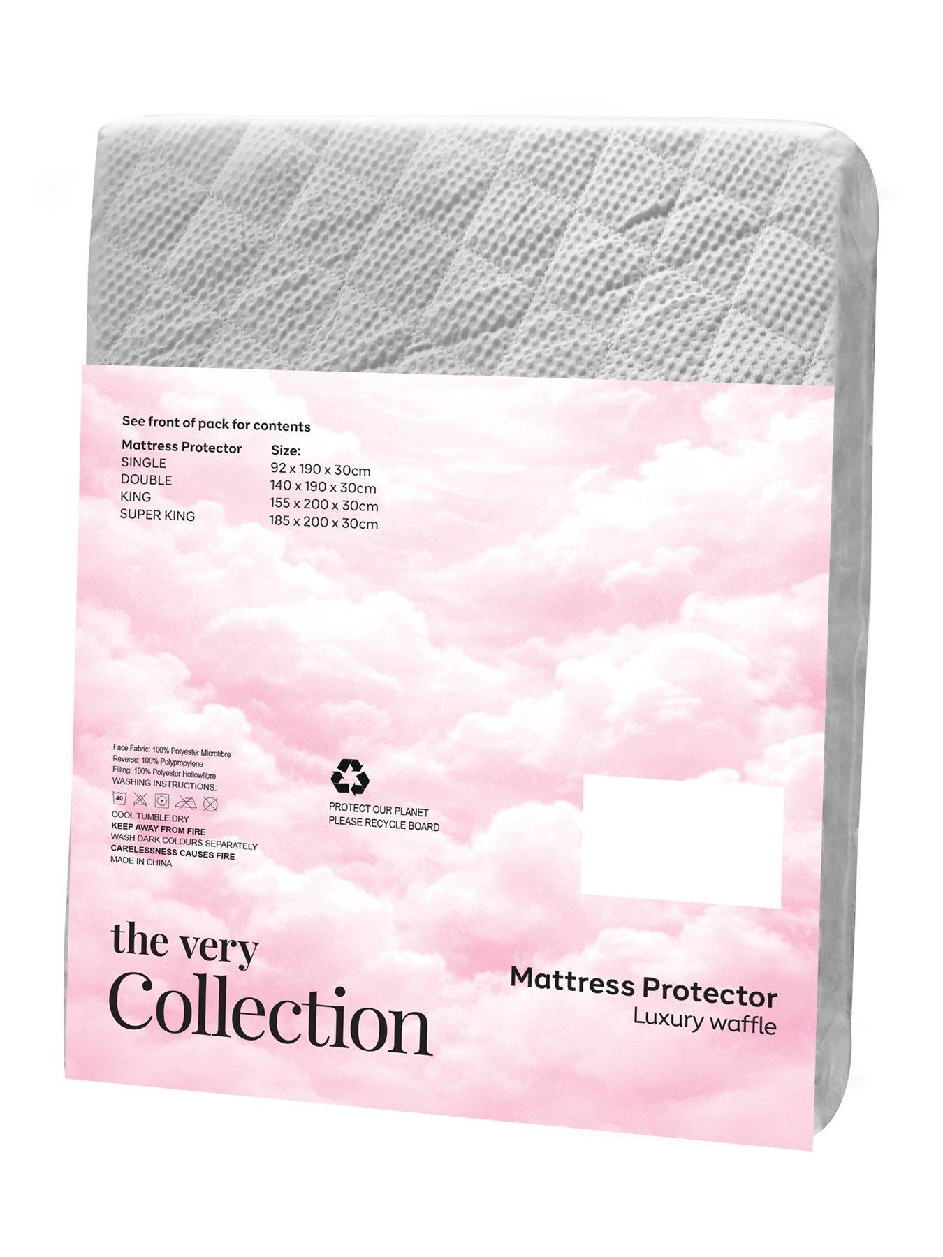 Image 5 of 5 of The Very Collection Luxury Waffle Mattress Protector