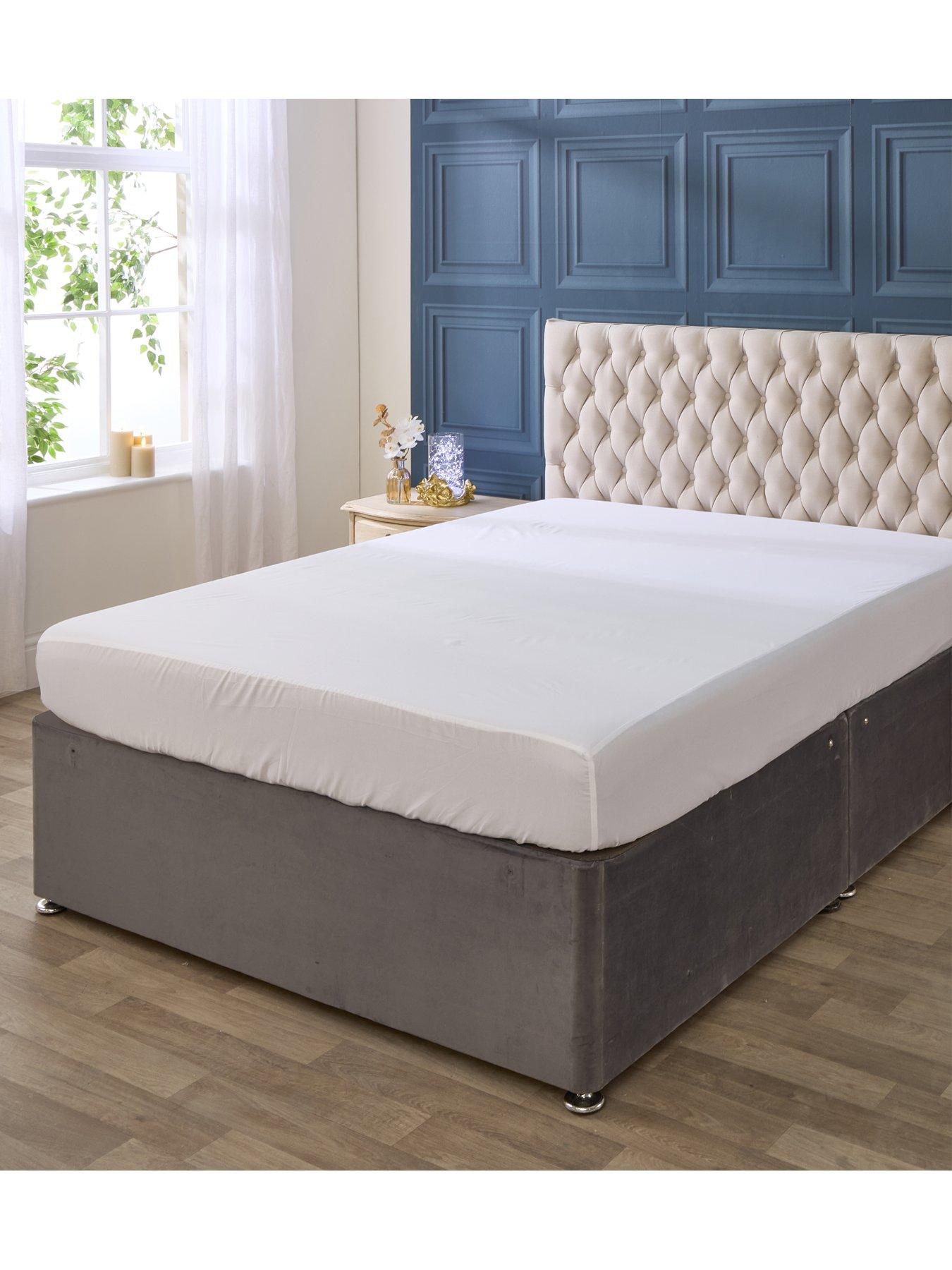 Image 3 of 4 of The Very Collection Soft Touch Waffle Mattress Protector