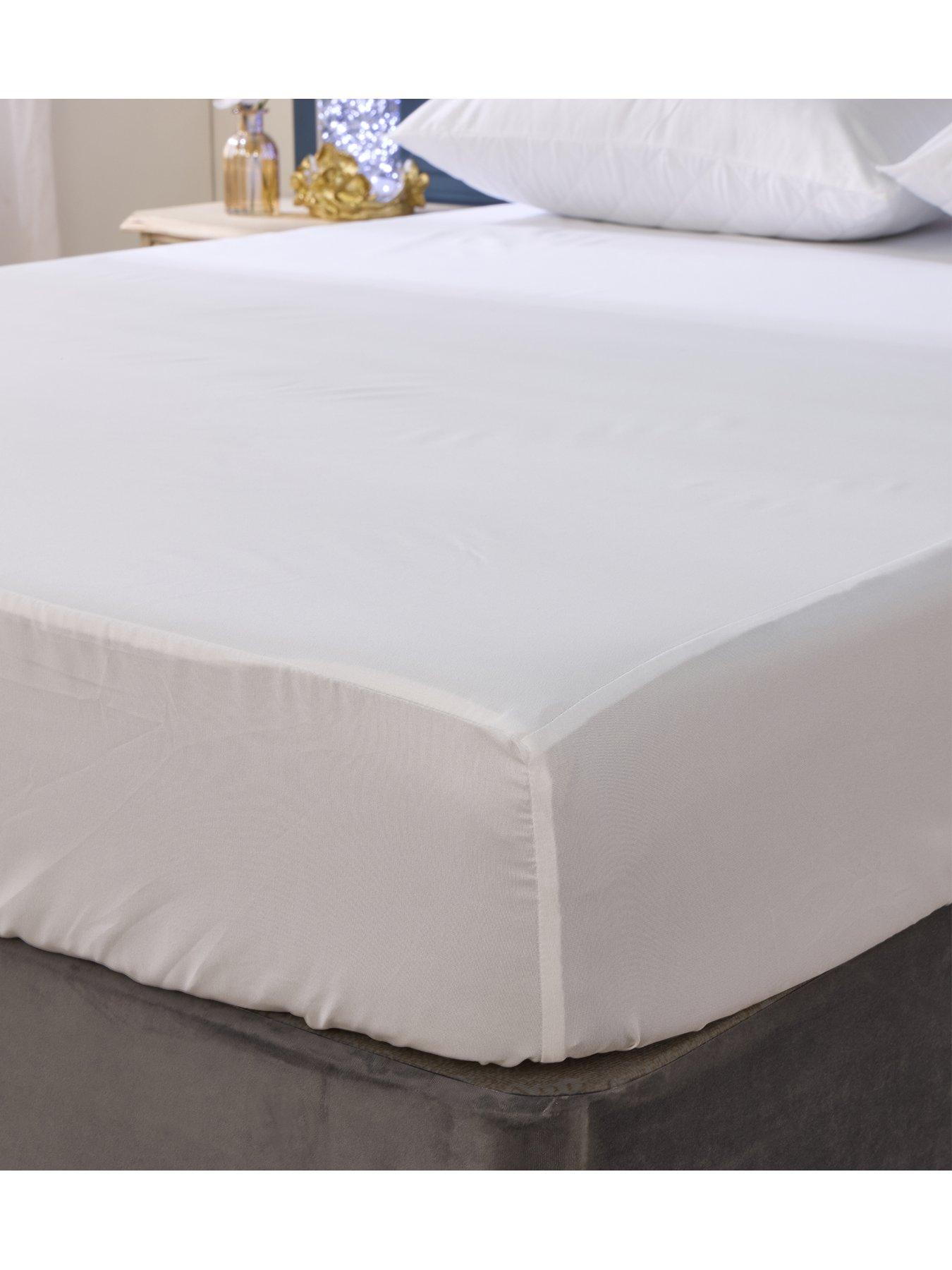 Image 4 of 4 of The Very Collection Soft Touch Waffle Mattress Protector