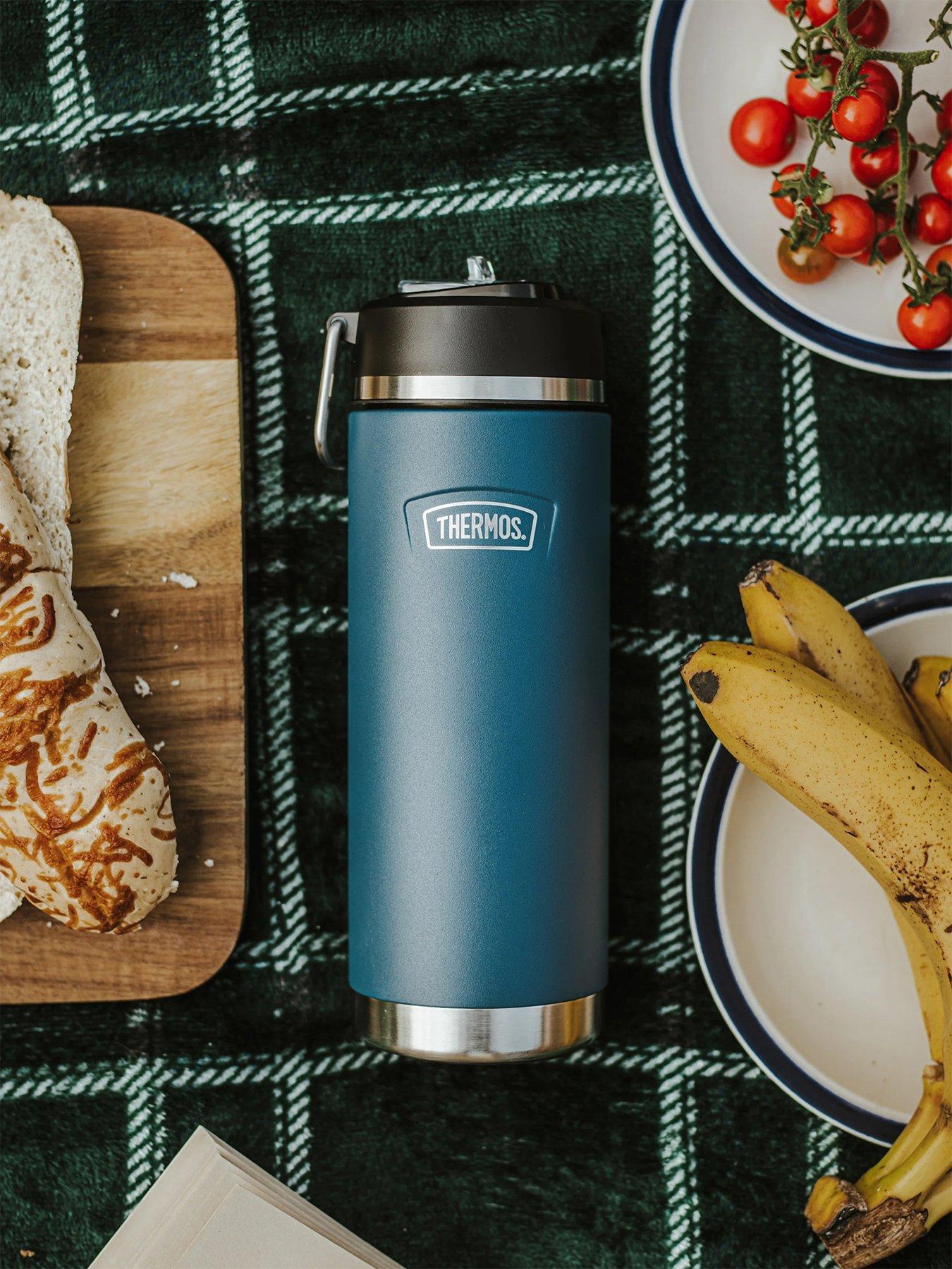 Thermos Thermos Icon Series Bottle 945ml With Straw And Lid Solent Navy