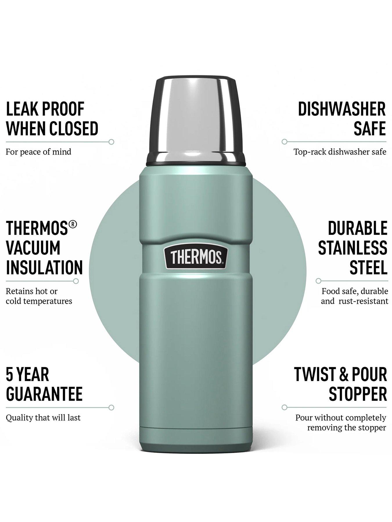 Thermos Stainless Steel King Flask 470ml Duck Egg | Very