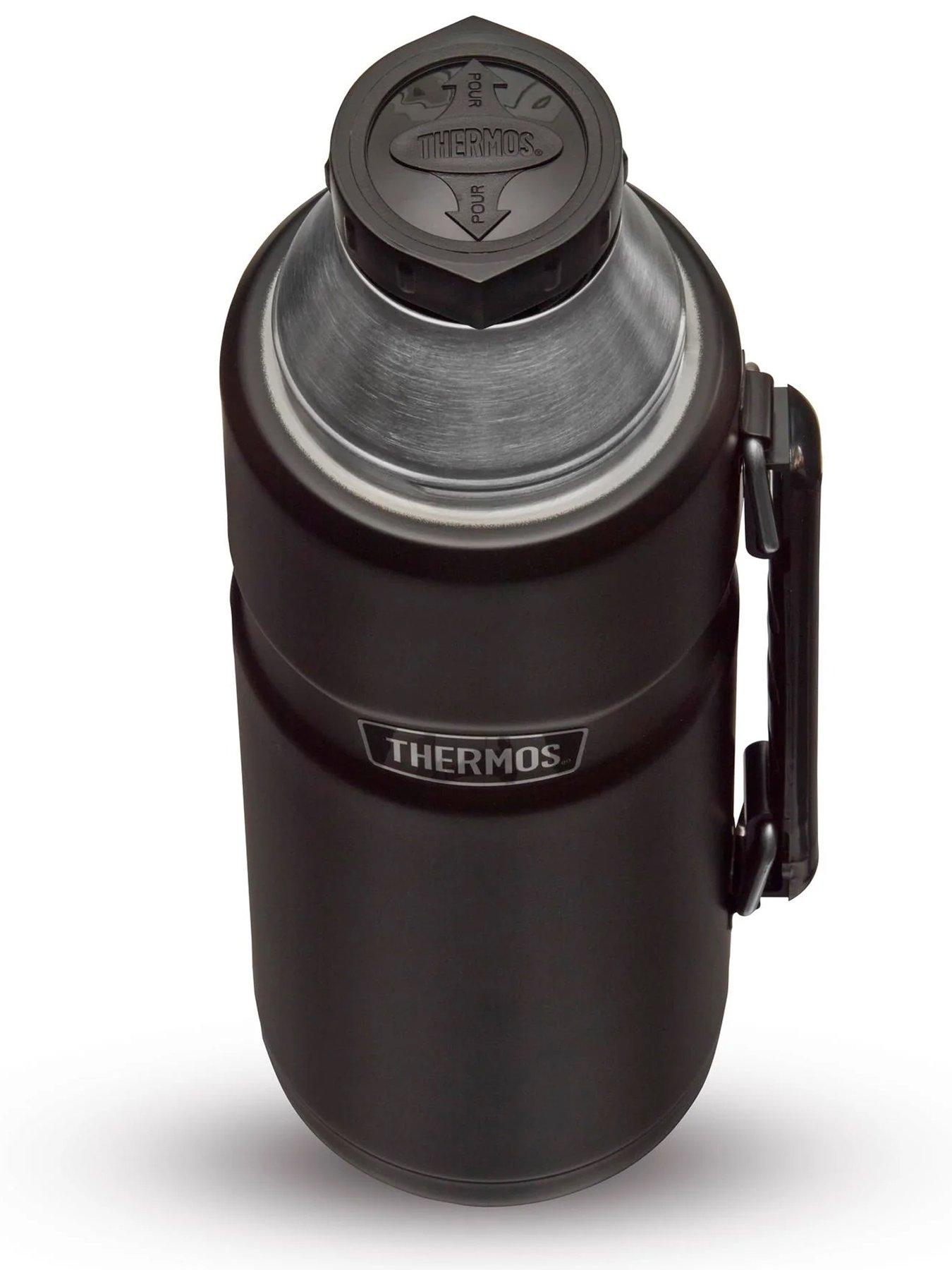 Image 4 of 6 of Thermos Stainless Steel King Travel Flask 1.2 Litre Matt Black
