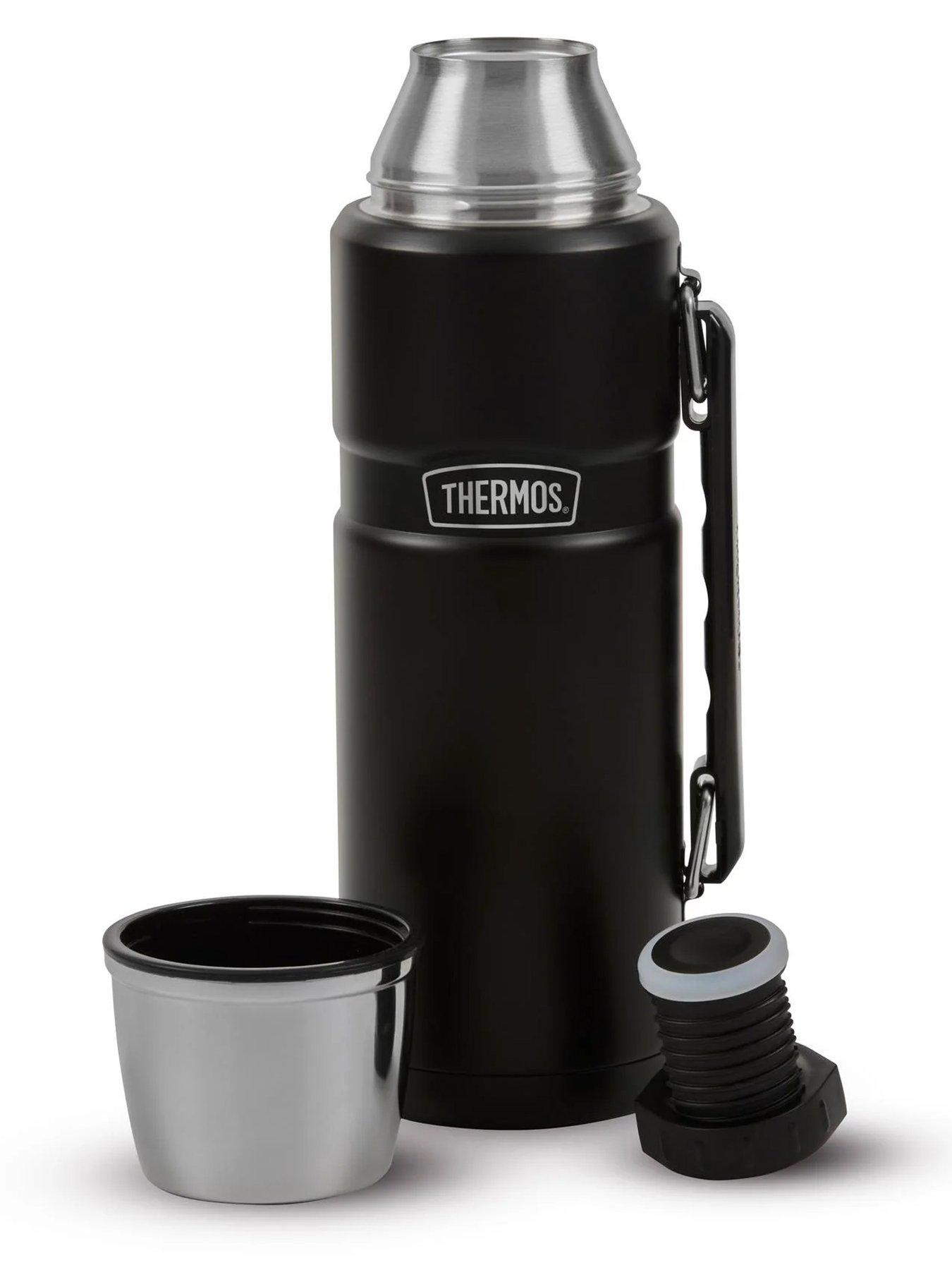 Image 6 of 6 of Thermos Stainless Steel King Travel Flask 1.2 Litre Matt Black