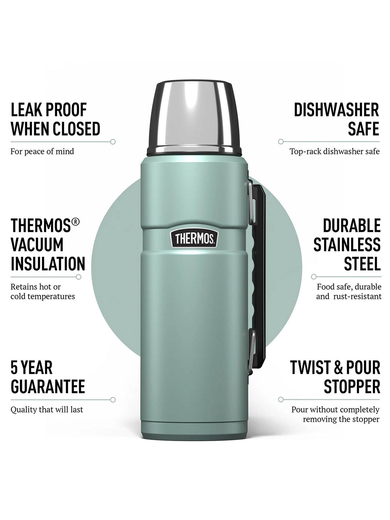 Image 4 of 4 of Thermos Stainless King  Flask 1.2l Duck Egg