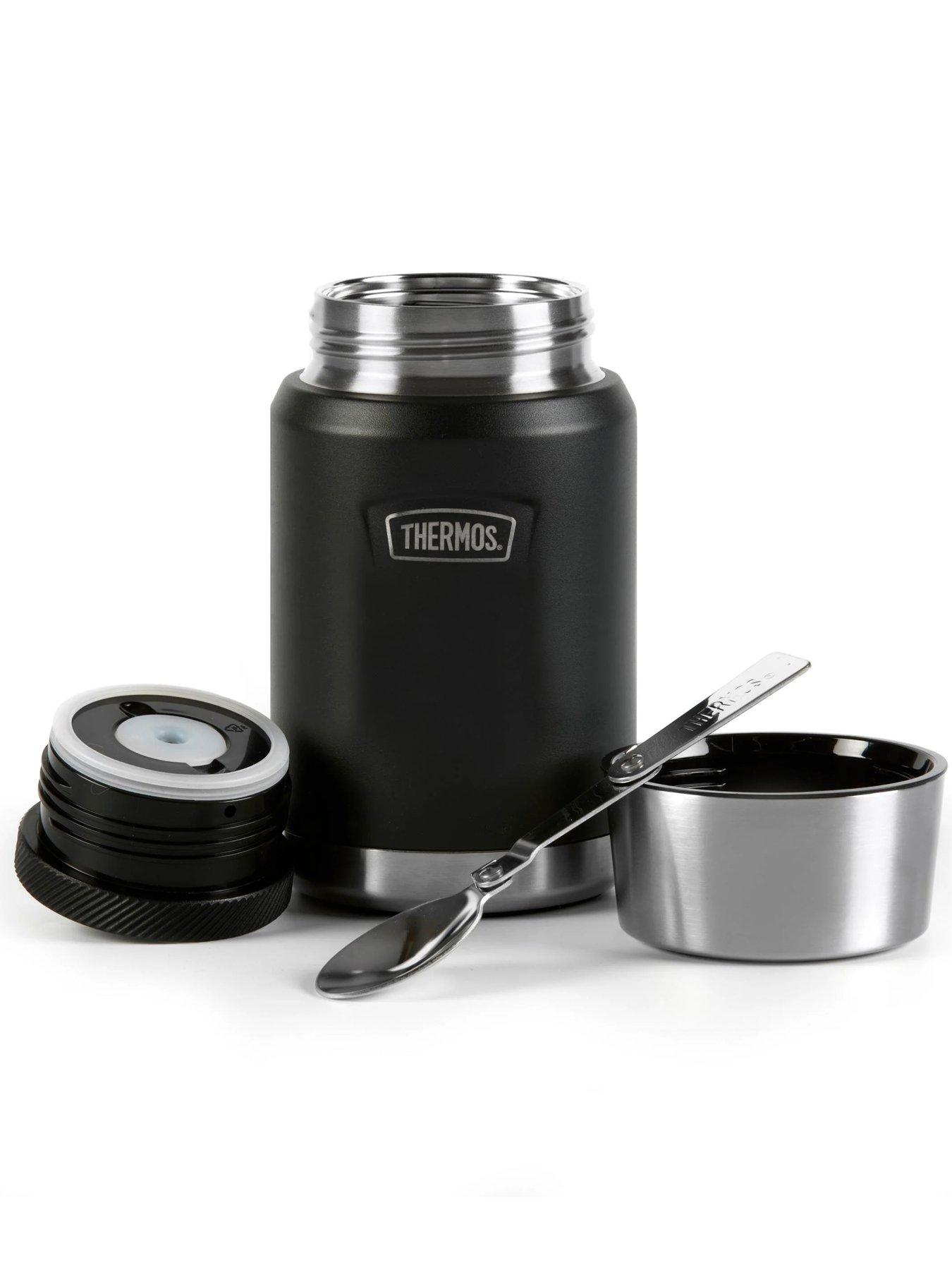 Image 6 of 6 of Thermos Icon Series Food Flask 710ml With Spoon Granite