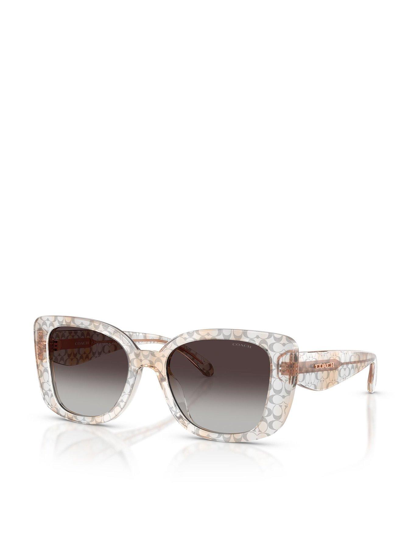 COACH 0Hc8450U Sunglasses - Black