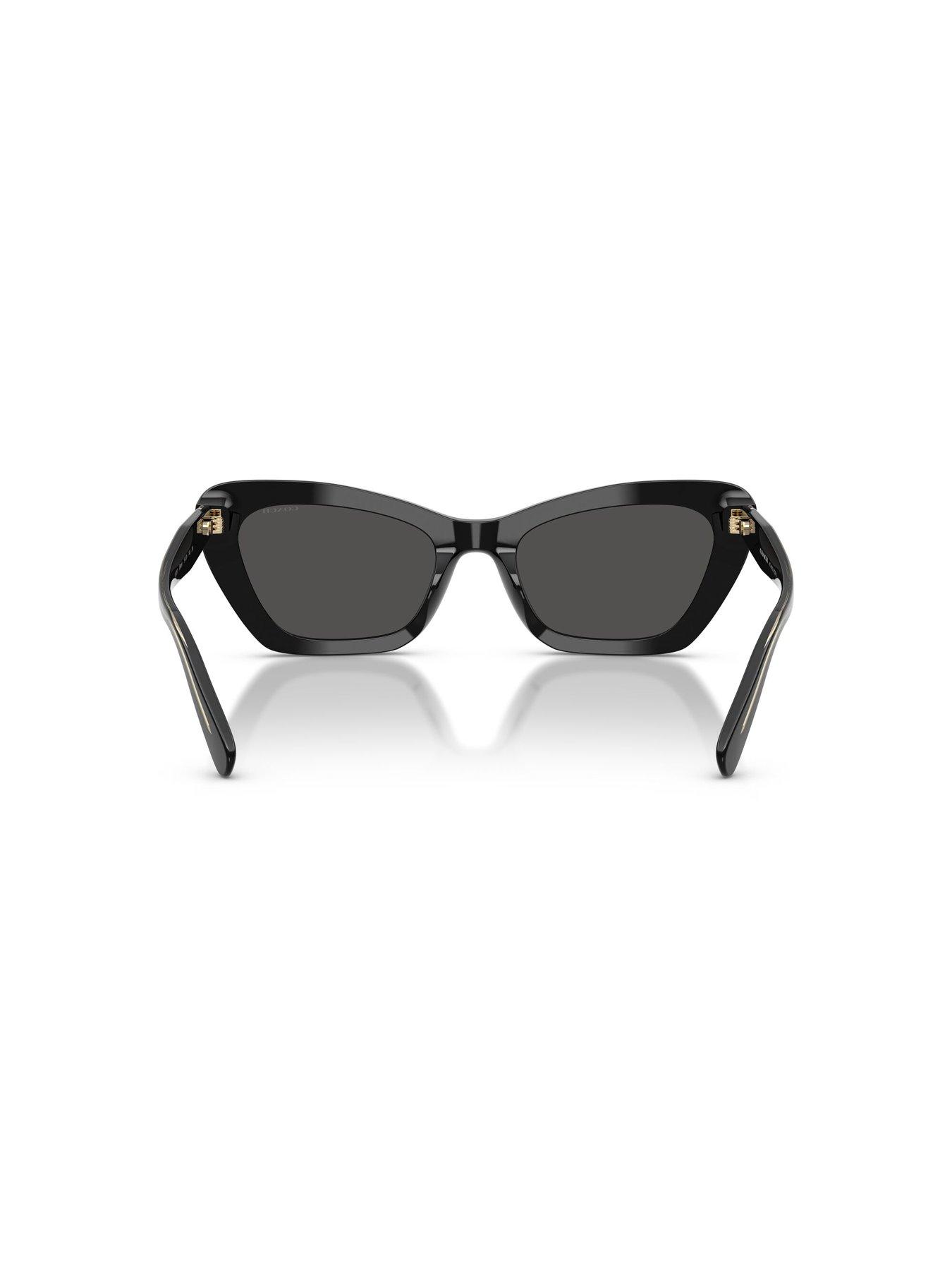 Image 5 of 5 of COACH Black Cat Eye Sunglasses