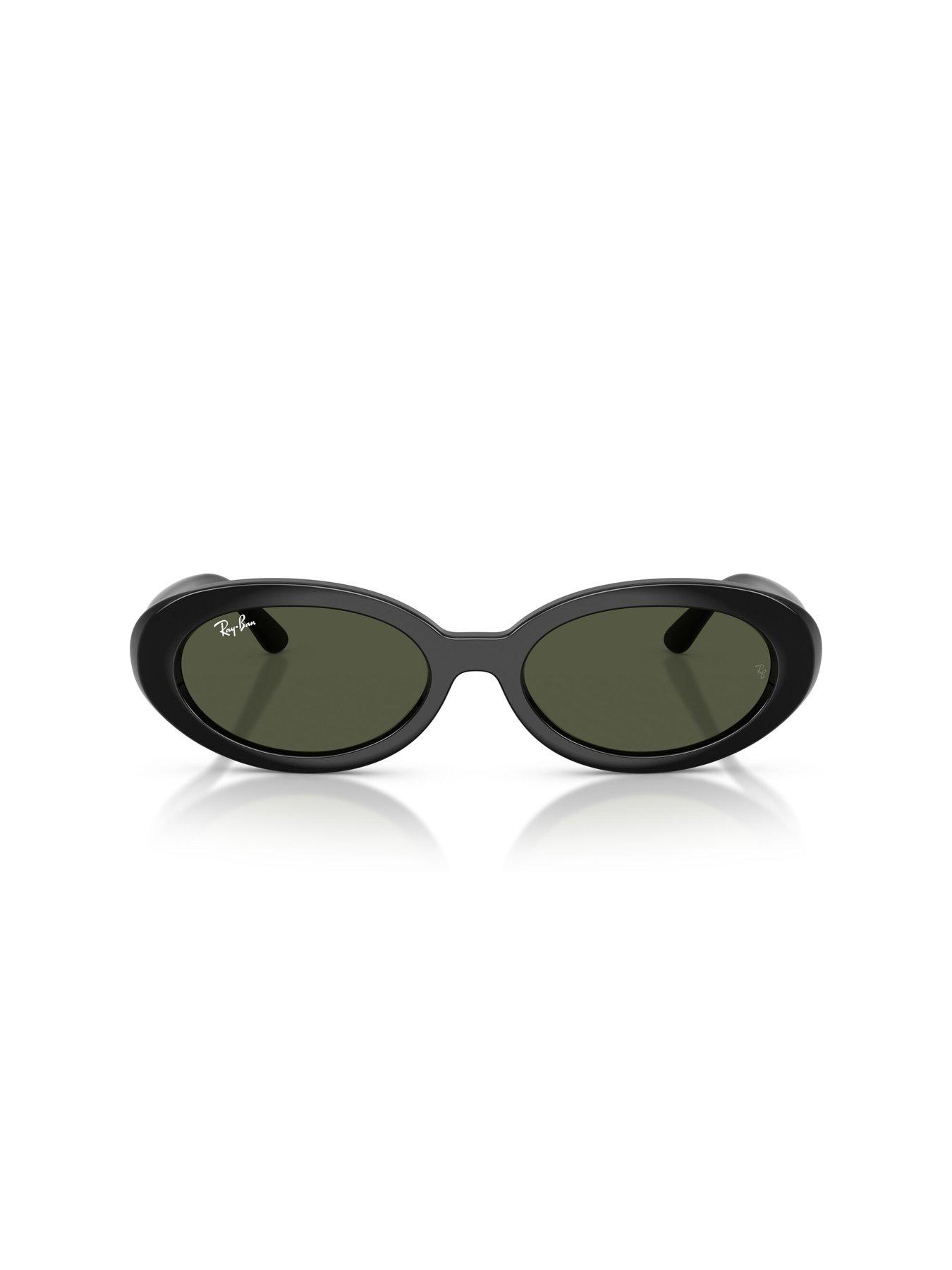 Image 5 of 5 of COACH Round All Black Sunglasses - 0hc8453u