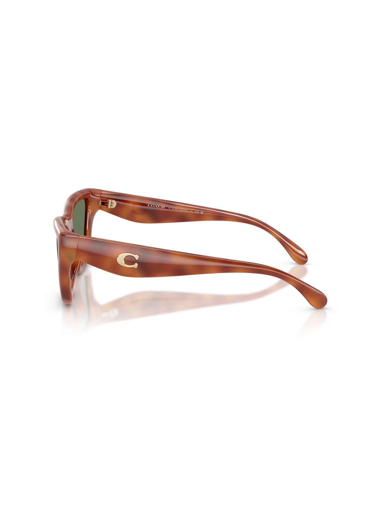 Image 2 of 5 of COACH Cat Eye Sunglasses - Tortoise