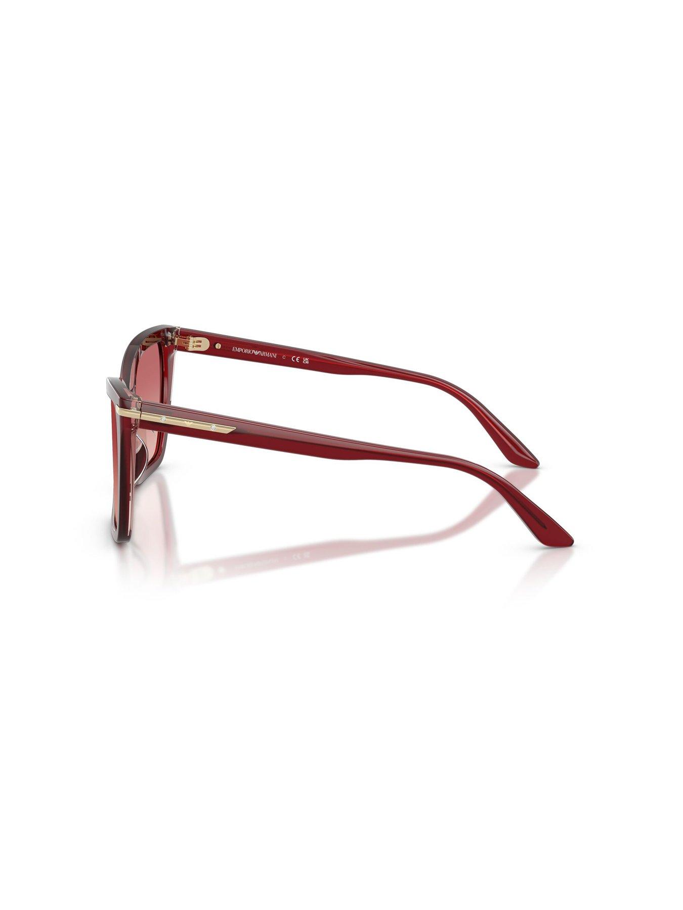 Image 2 of 5 of Emporio Armani Square Sunglasses - Black