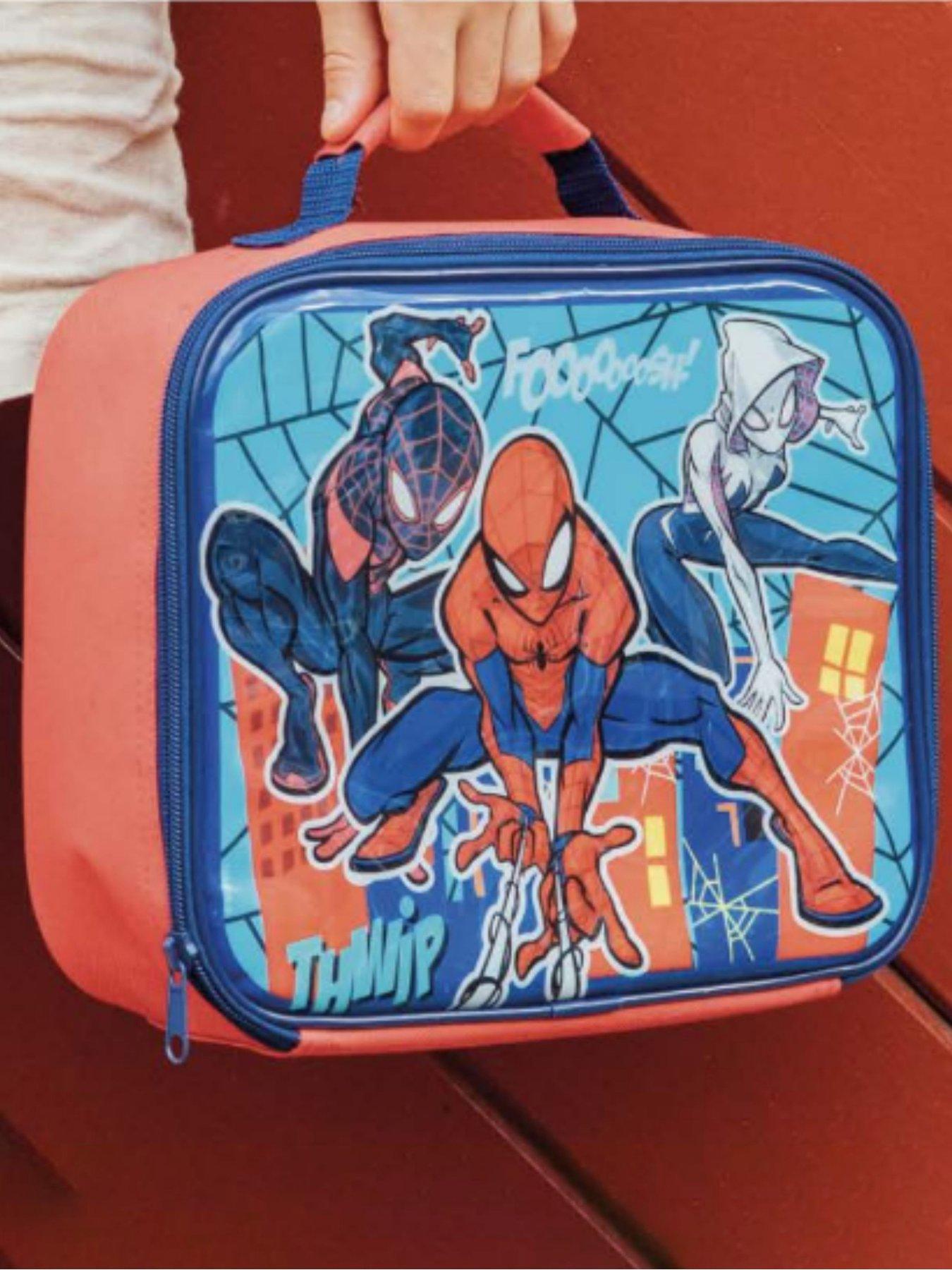 Image 2 of 6 of Spiderman Stor Spiderman Rectangular Insulated Bag, Sandwich Box and PP 530ml Cool Mug