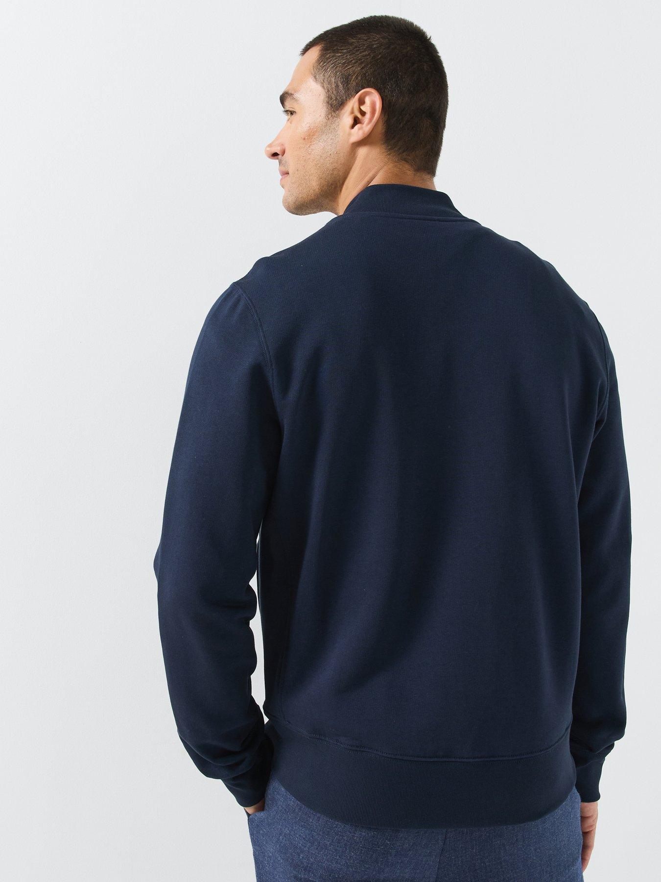 Image 2 of 6 of PS PAUL SMITH Regular Fit Zip Bomber Jacket - Blue