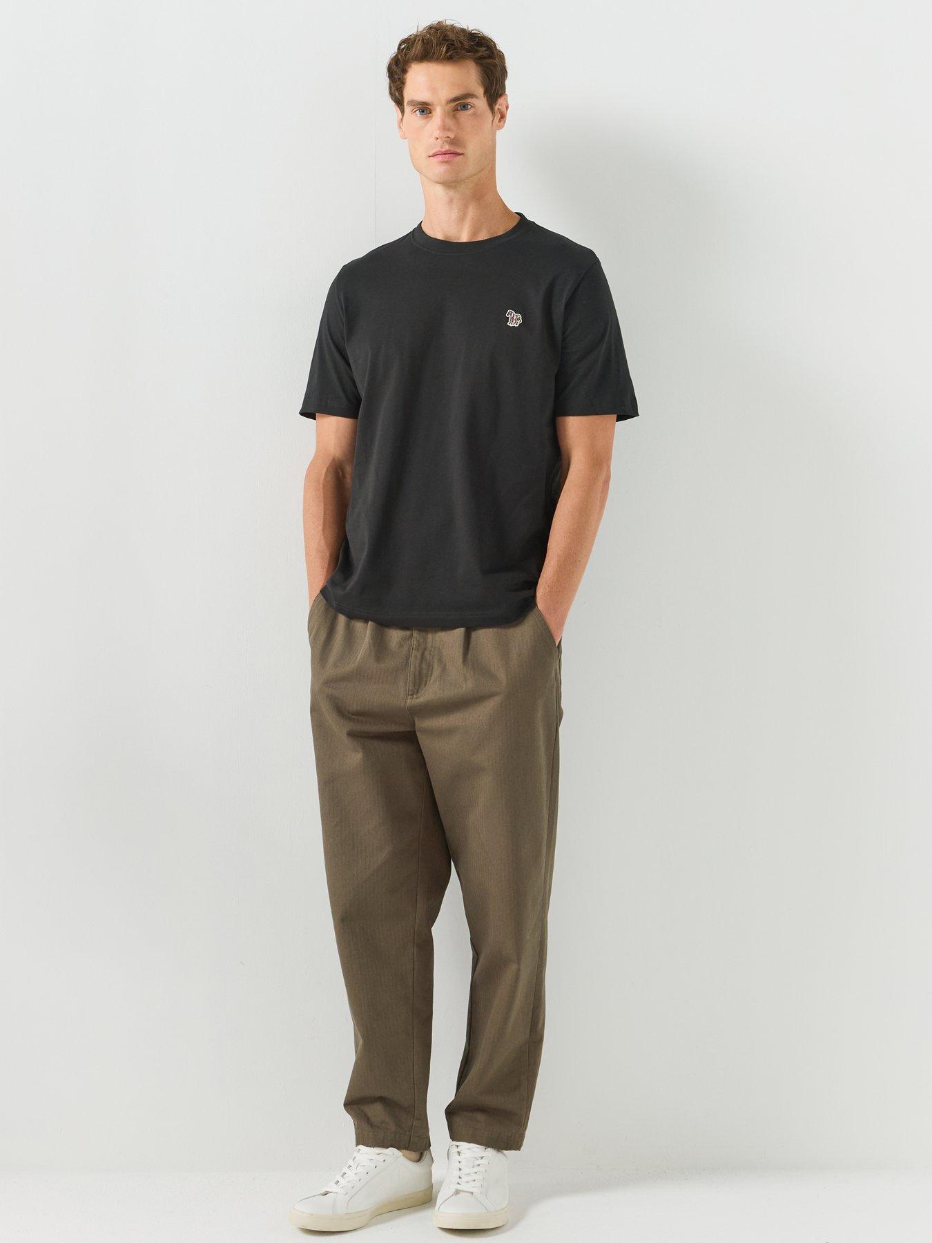 Image 3 of 5 of PS PAUL SMITH Regular Fit Zebra T-Shirt - Black