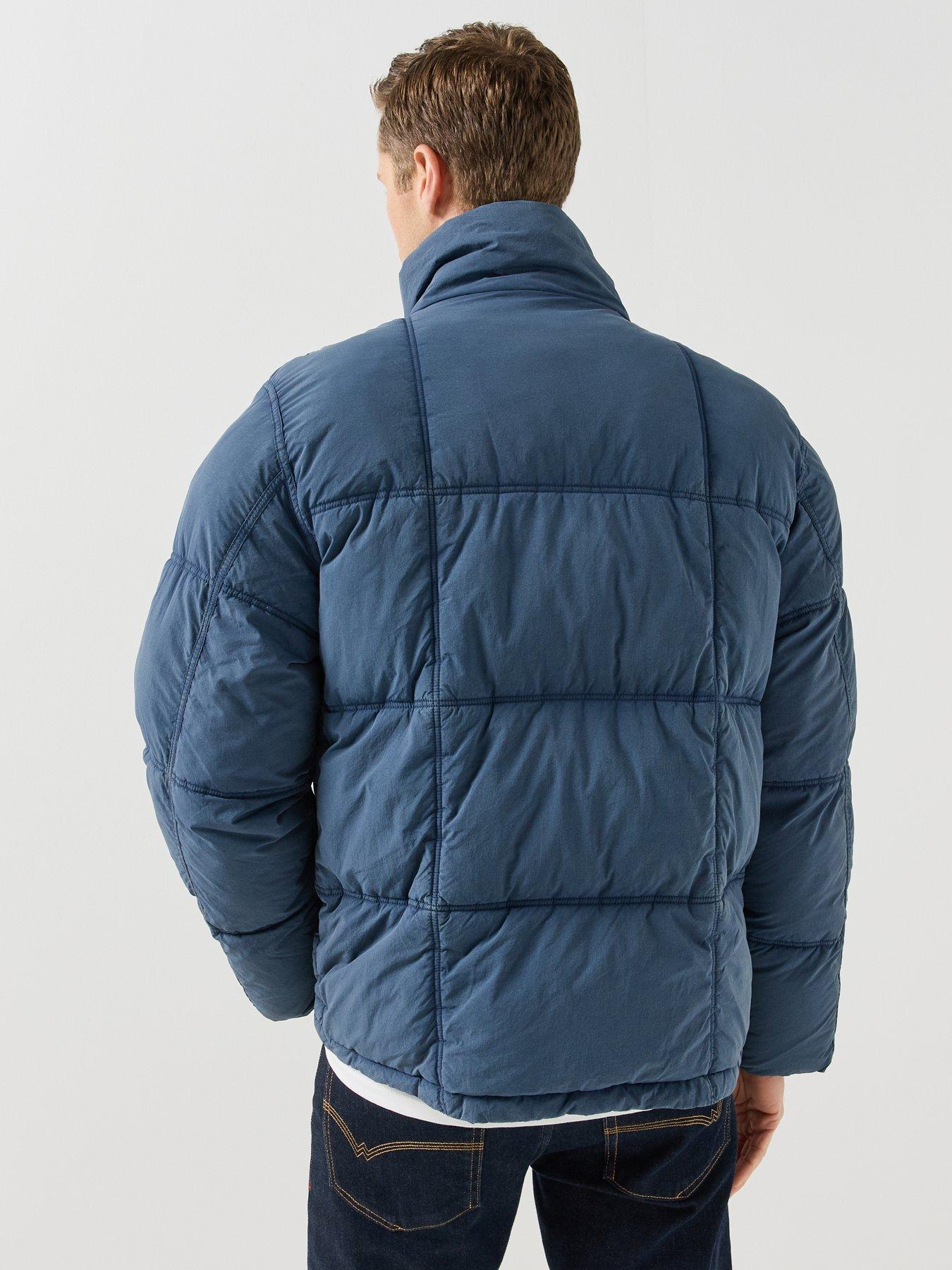 Image 2 of 6 of PS PAUL SMITH Mens Fibre Down Quilted Jacket - Blue