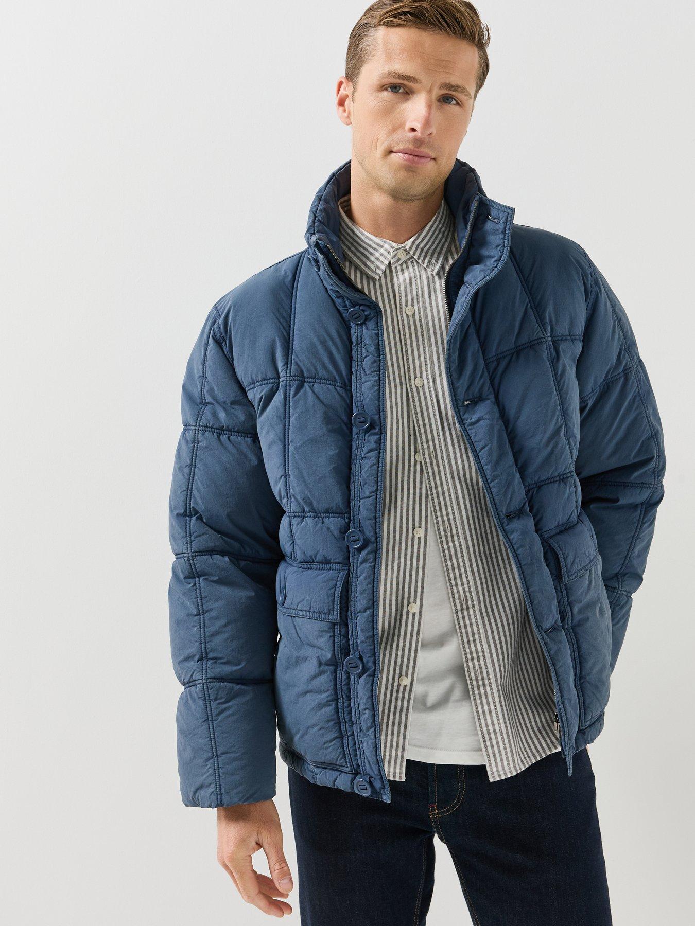 Image 6 of 6 of PS PAUL SMITH Mens Fibre Down Quilted Jacket - Blue
