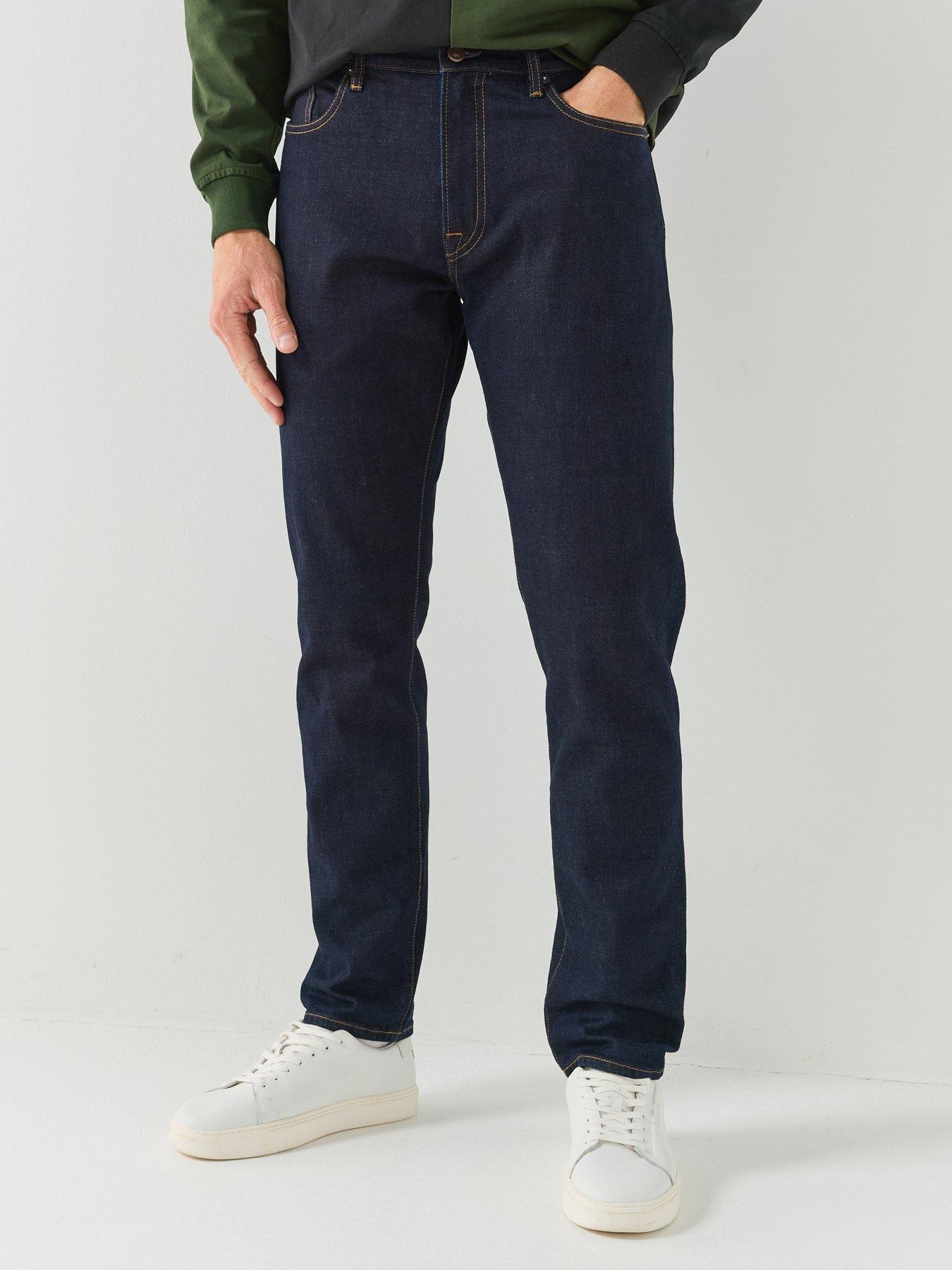 Image 1 of 6 of PS PAUL SMITH Mens Slim Tapered Stretch Jeans - Blue