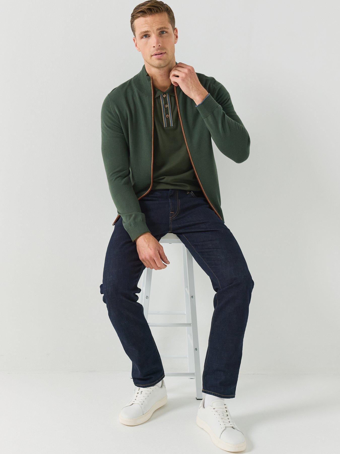 Image 5 of 6 of PS PAUL SMITH Mens Slim Tapered Stretch Jeans - Blue