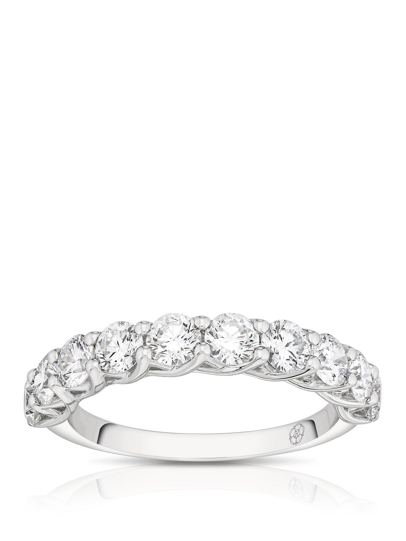 Harriet 14Ct White Gold Eternity 1.50Ct Lab Grown Diamond Ring