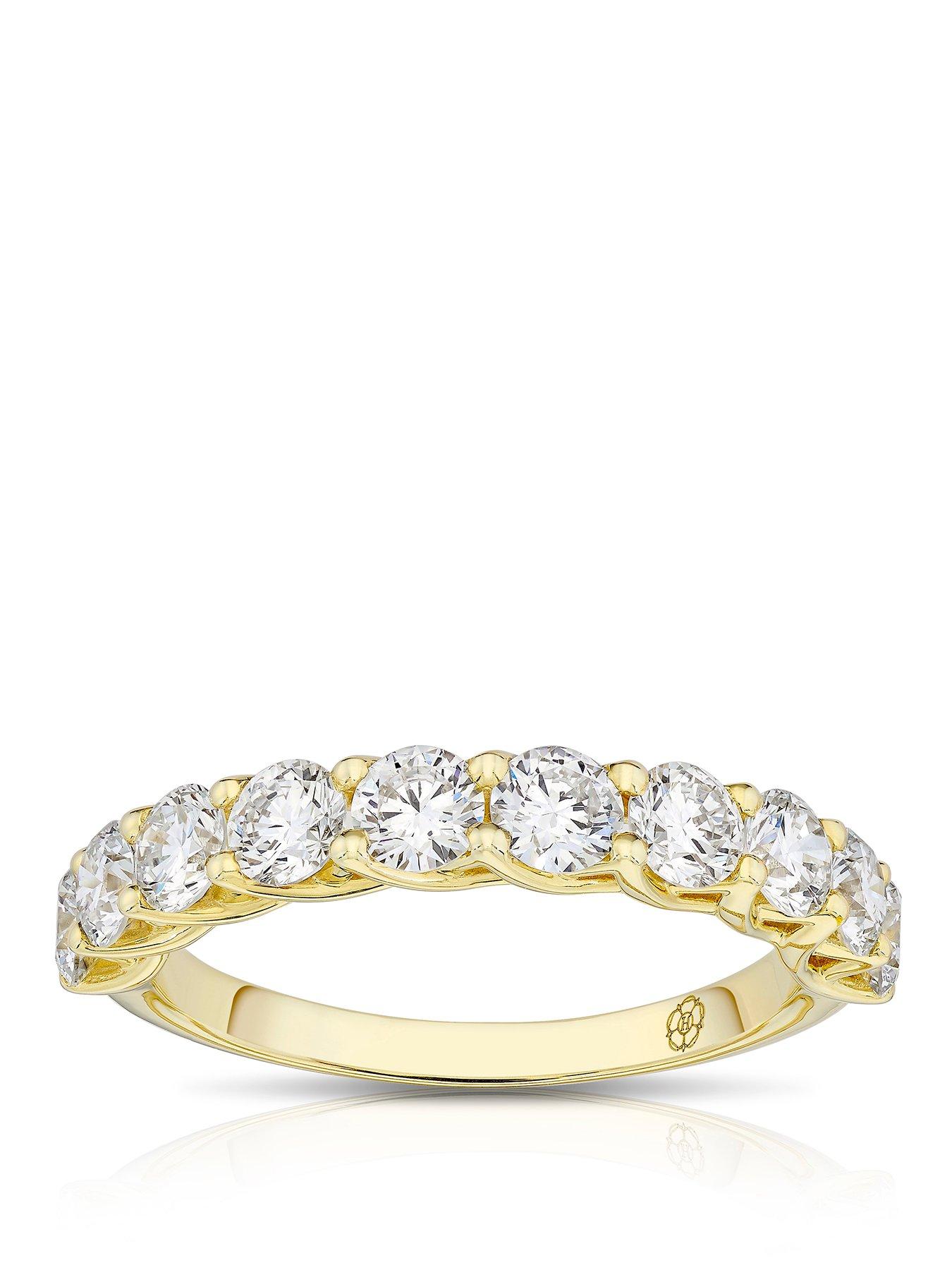 Harriet 14Ct Eternity 150Ct Lab Grown Diamond Ring - Gold