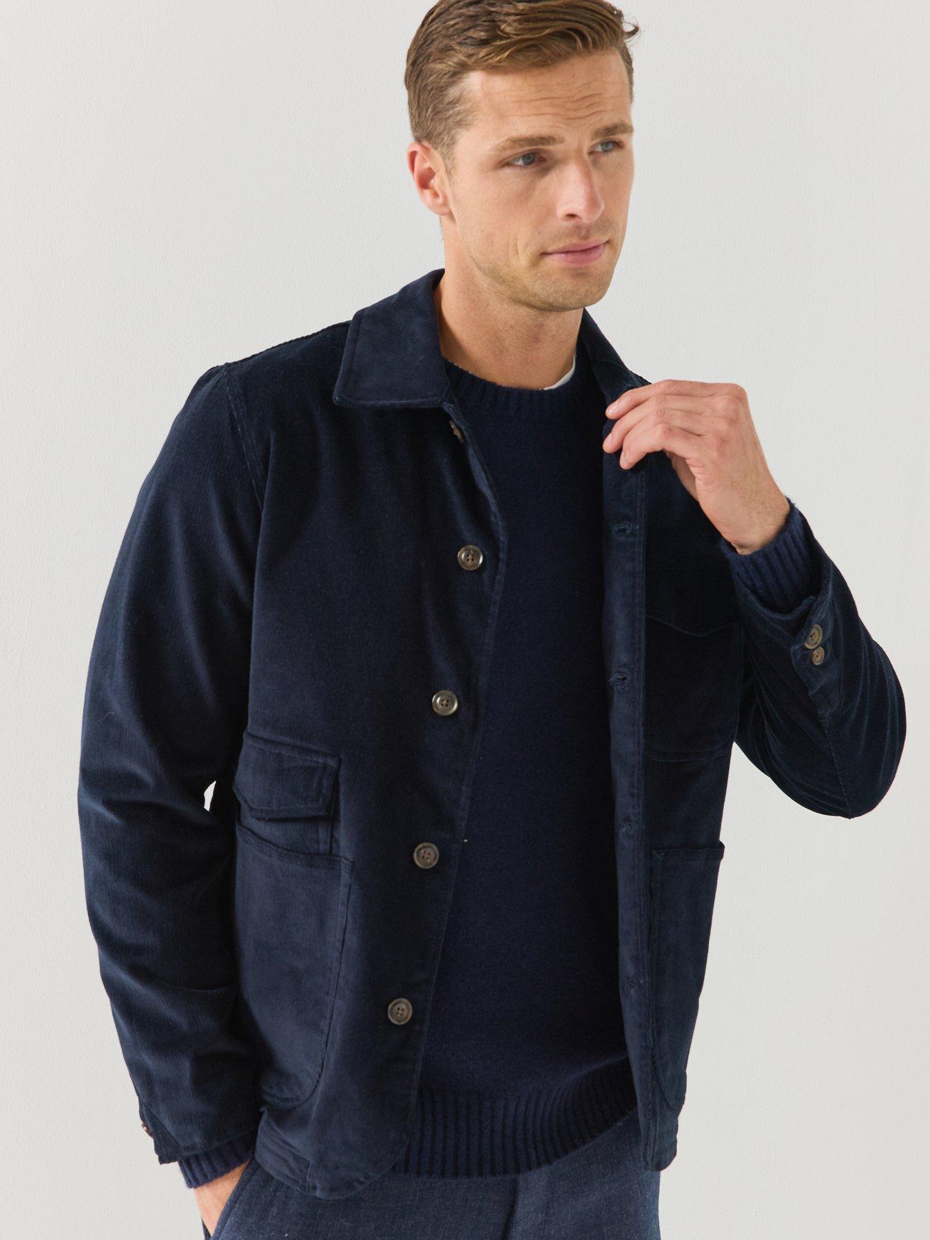 Image 6 of 6 of PS PAUL SMITH Mens Utility Stretch Cotton Work Jacket - Blue
