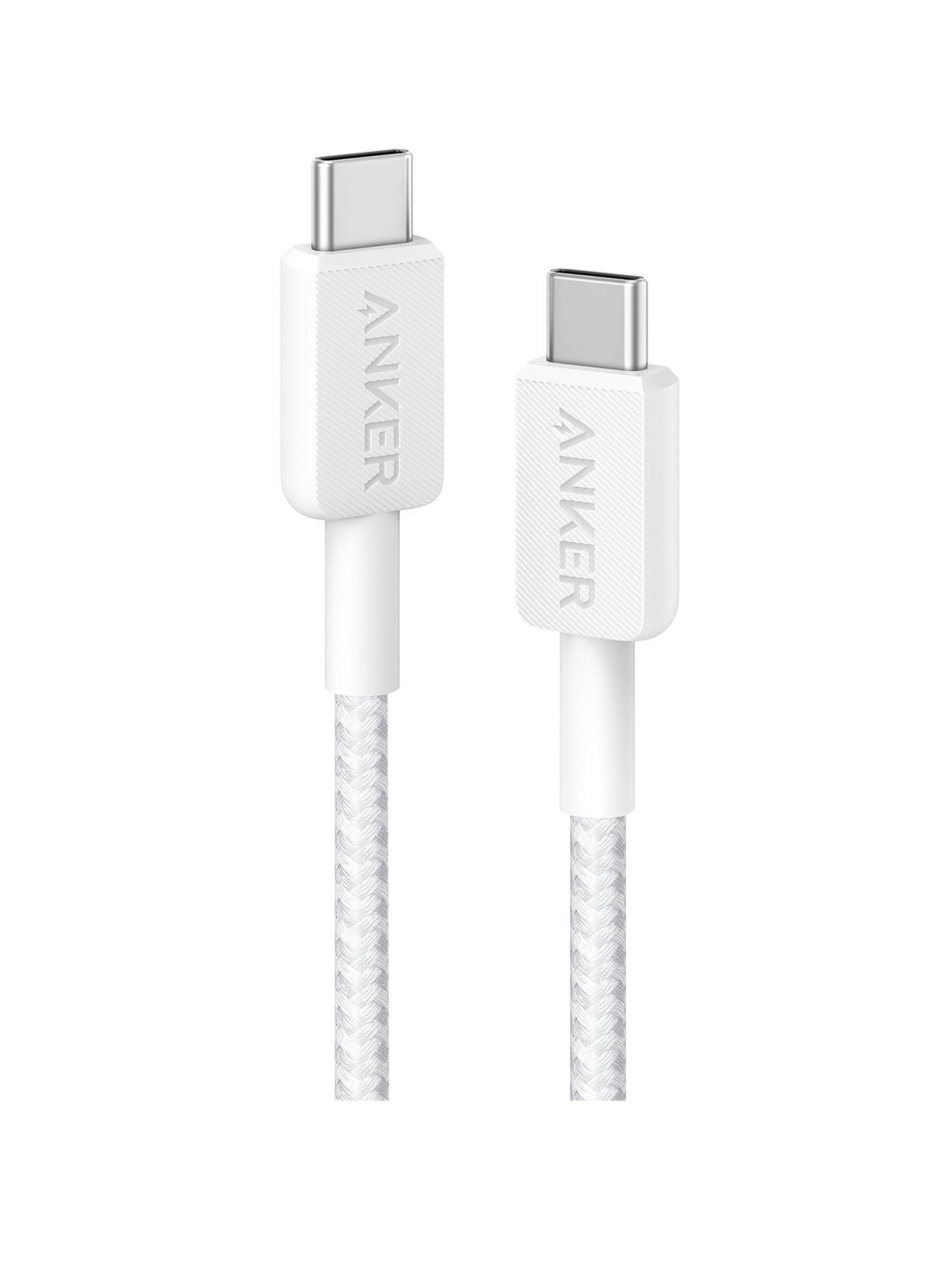 Anker USB-C to USB-C Cable 0.9M, White